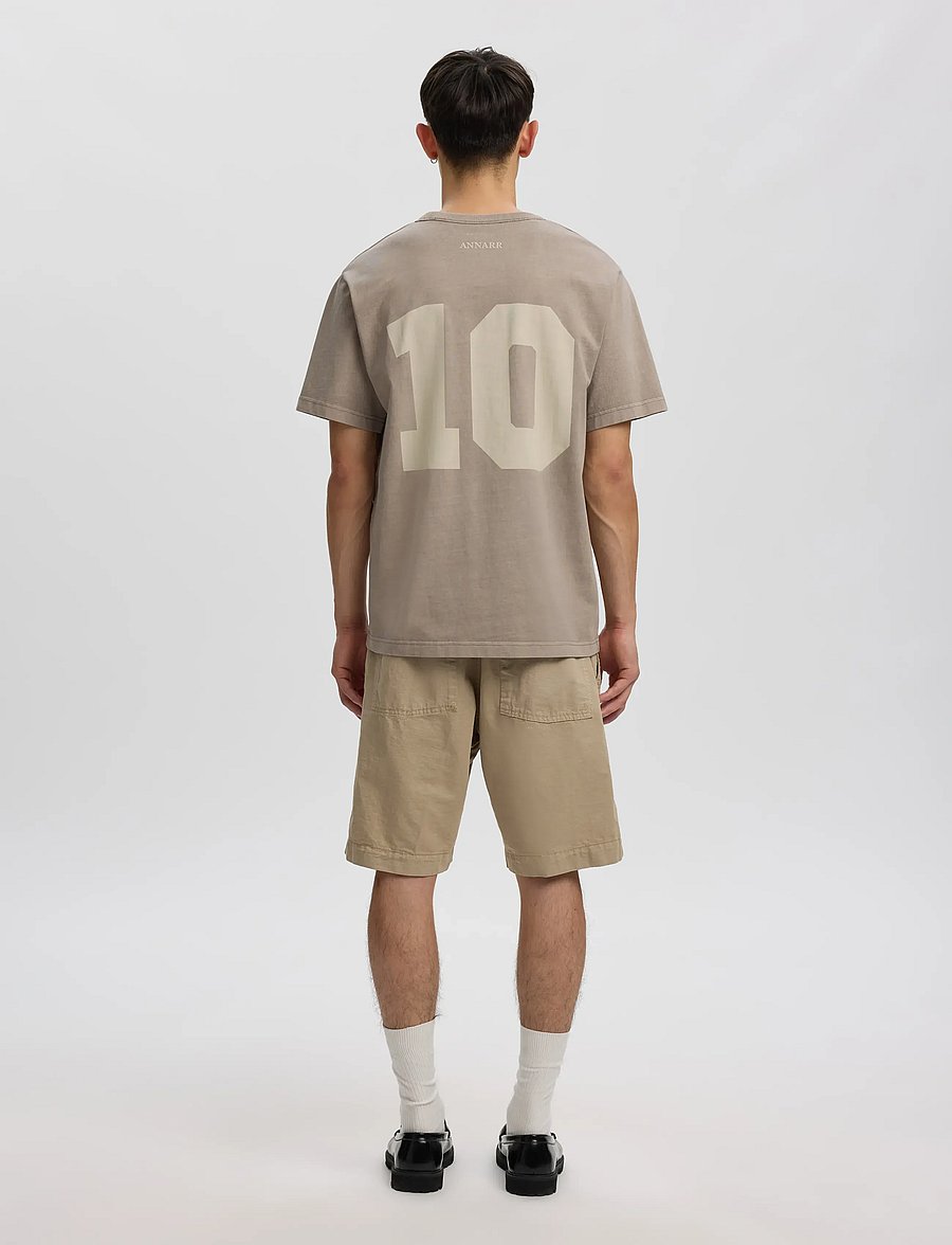 Annarr - ANRRO DIEGO SS O-NECK TEE - fungi - 3