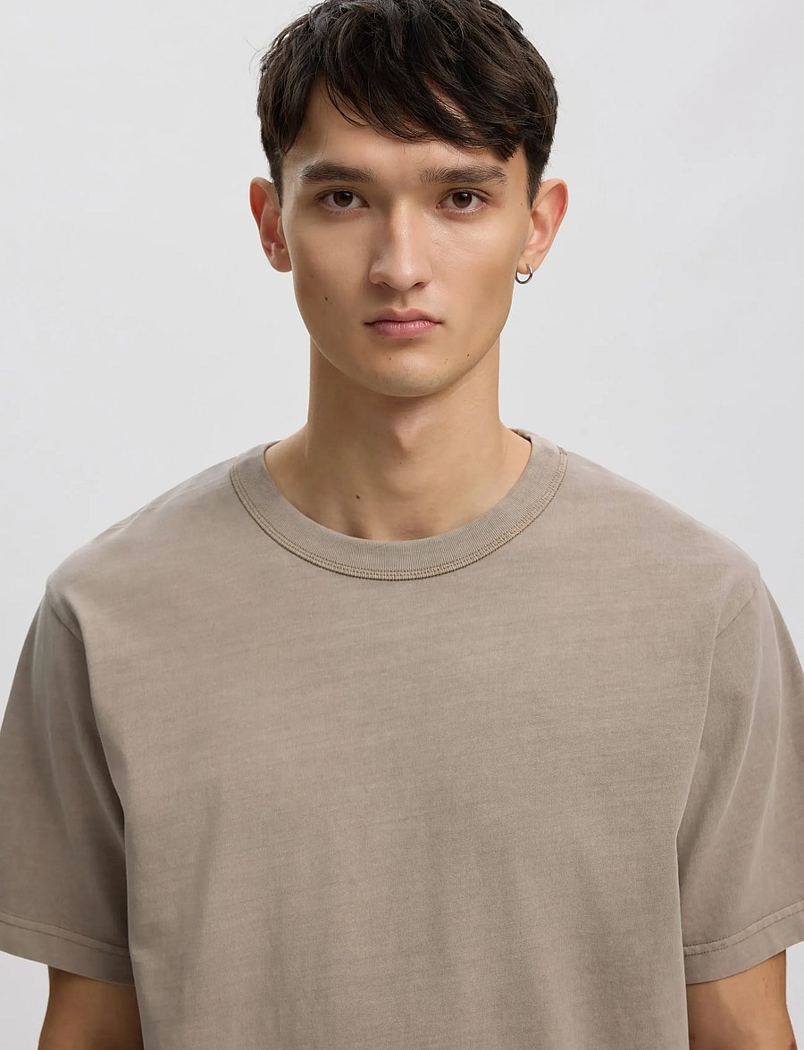 Annarr - ANRRO DIEGO SS O-NECK TEE - fungi - 5