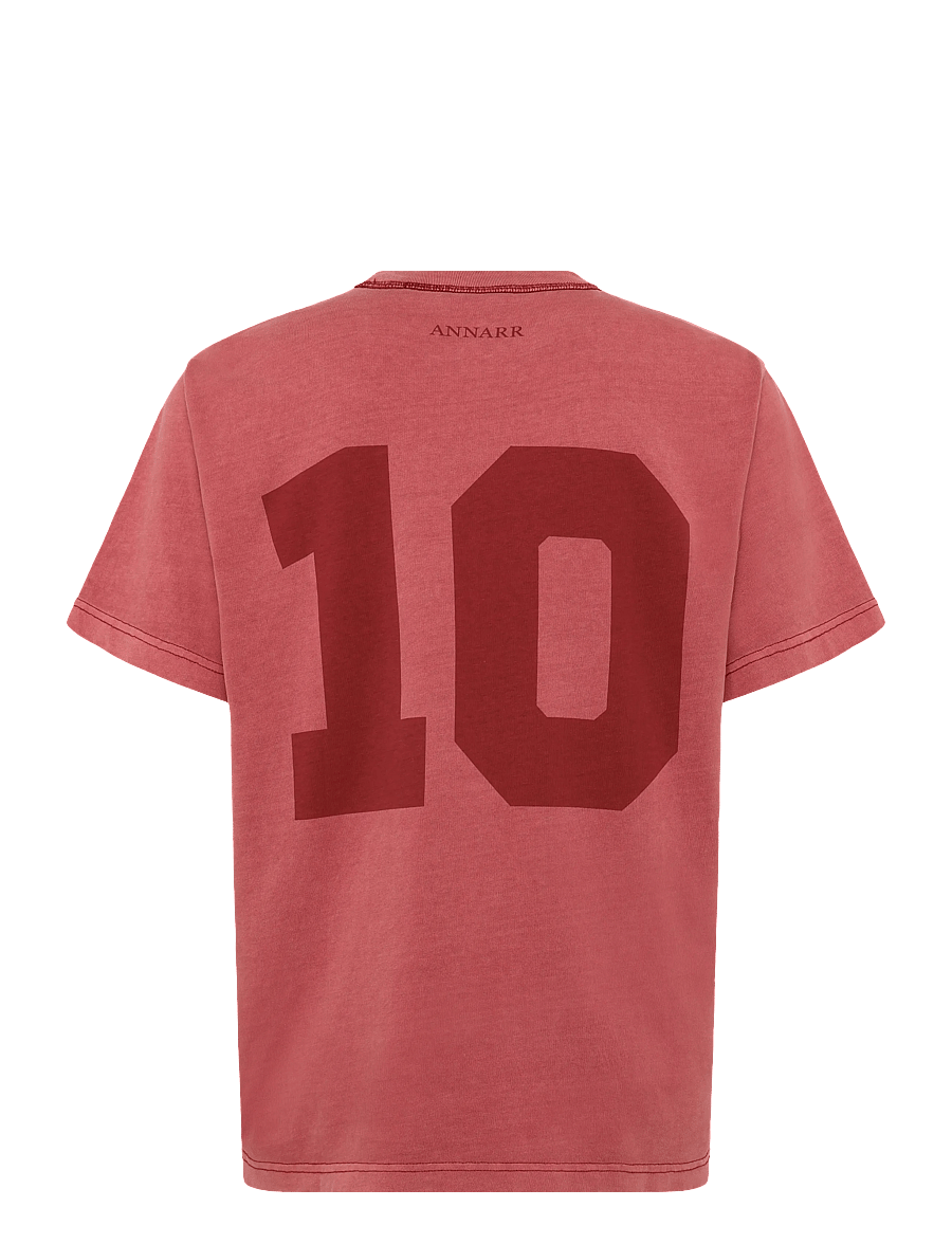Annarr - ANRRO DIEGO SS O-NECK TEE - syrah - 2