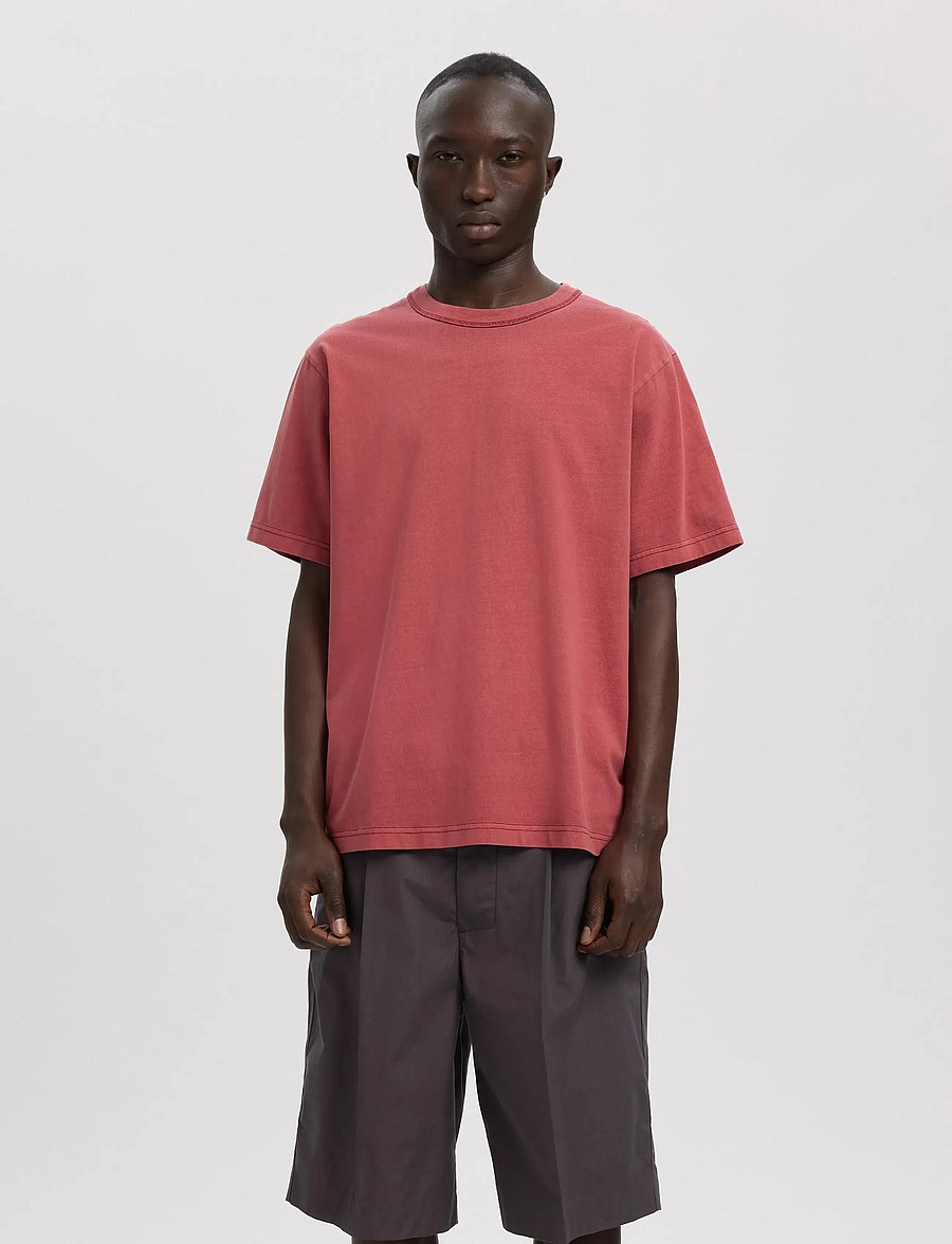 Annarr - ANRRO DIEGO SS O-NECK TEE - syrah - 0