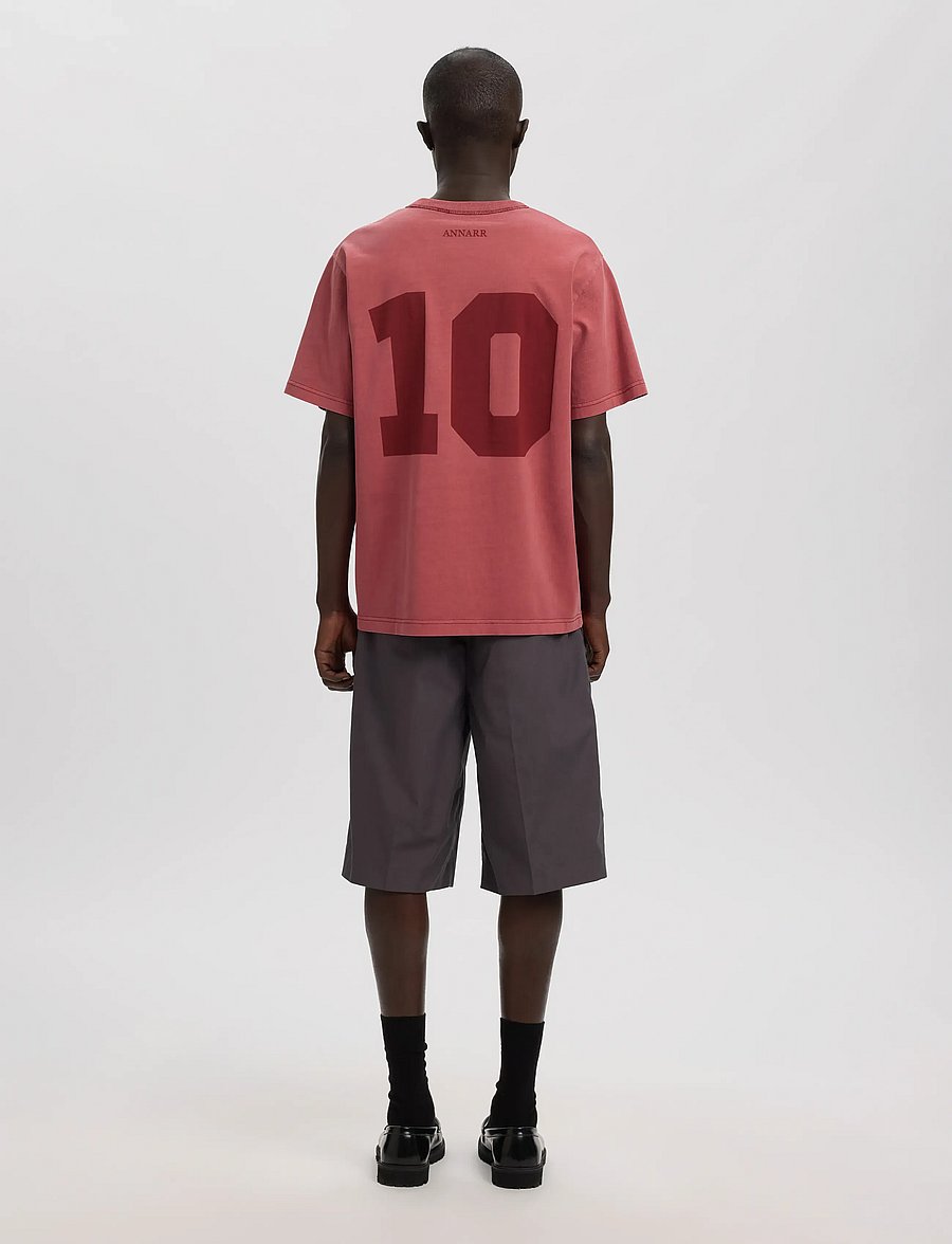 Annarr - ANRRO DIEGO SS O-NECK TEE - syrah - 3
