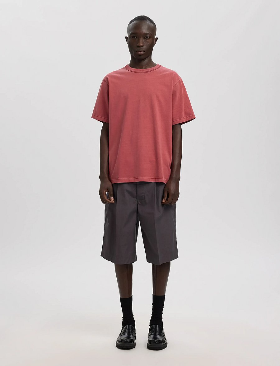 Annarr - ANRRO DIEGO SS O-NECK TEE - syrah - 4