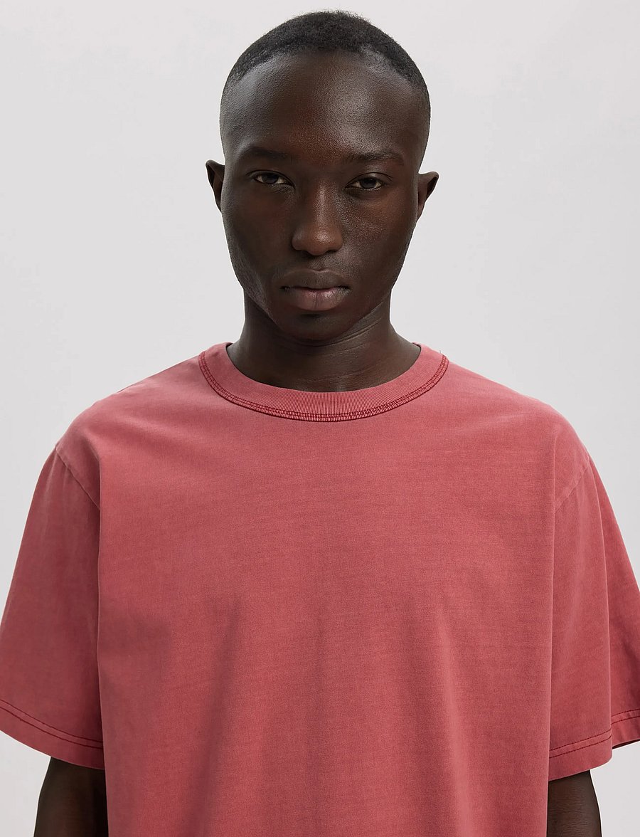 Annarr - ANRRO DIEGO SS O-NECK TEE - syrah - 5