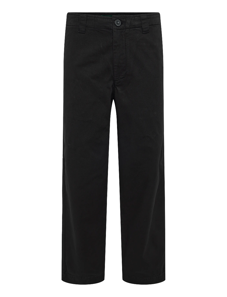 Annarr - ANRSTORM GMT DYED CHINO PANTS - casual bukser - black - 0