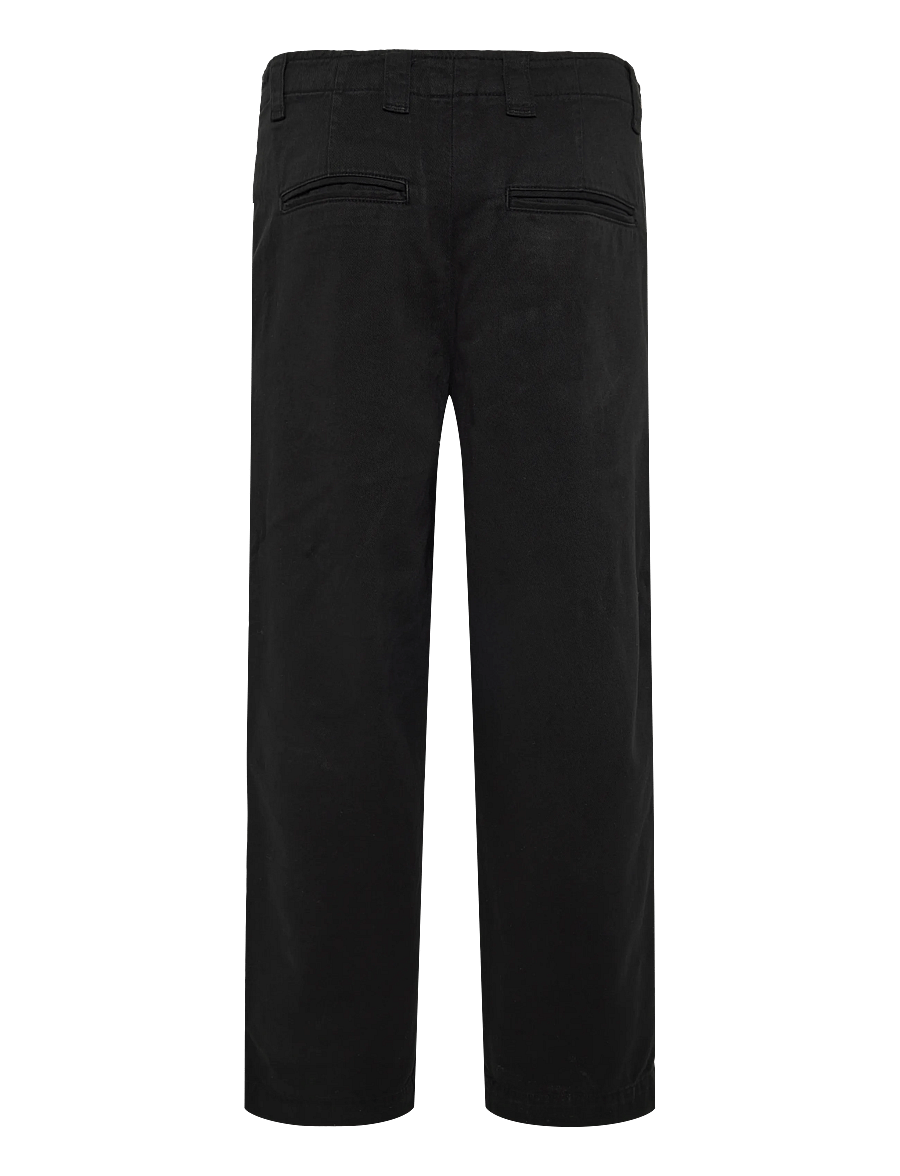 Annarr - ANRSTORM GMT DYED CHINO PANTS - casual bukser - black - 1