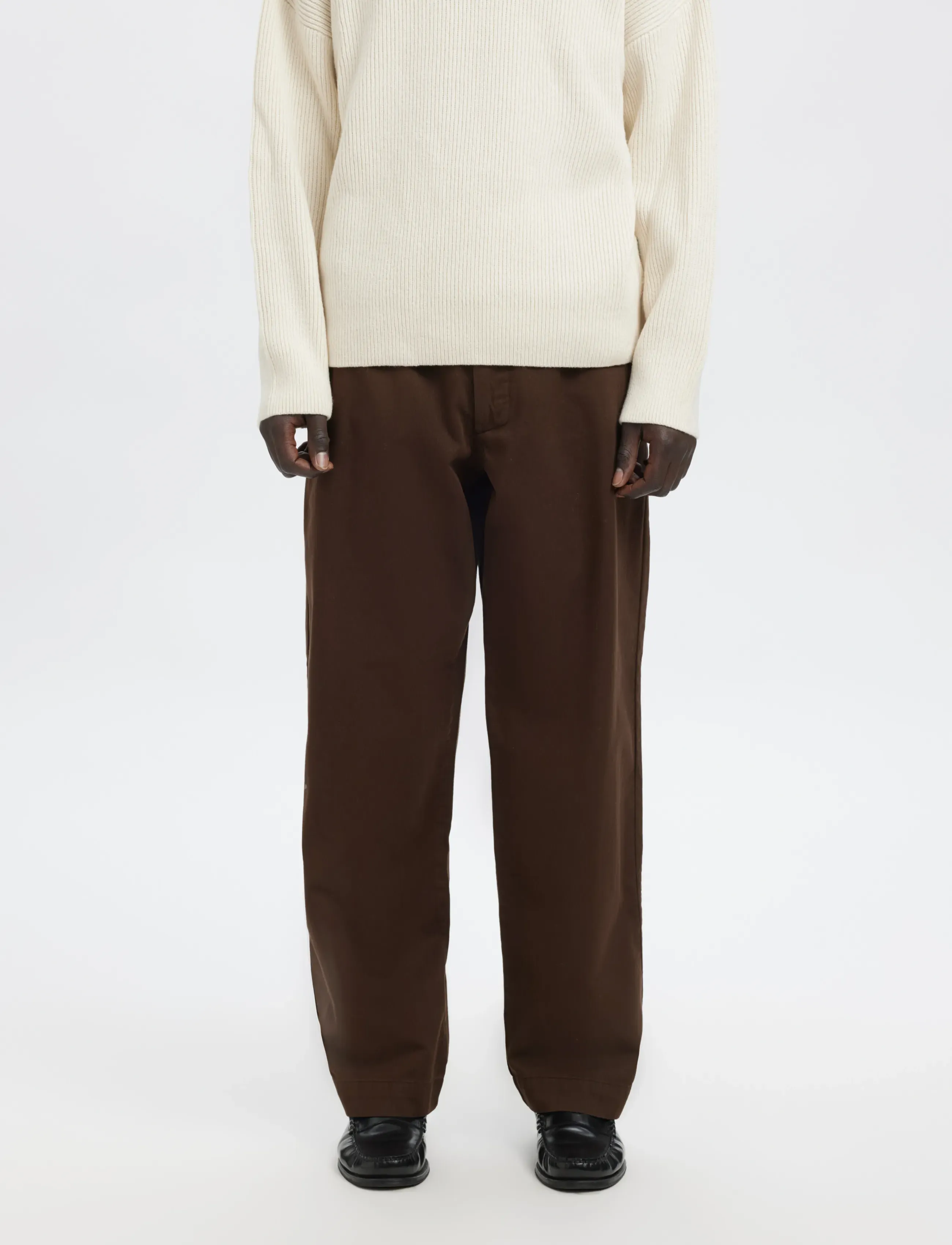 Annarr ANRSTORM GMT DYED CHINO PANTS - Casual bukser - DELICIOSO / brown