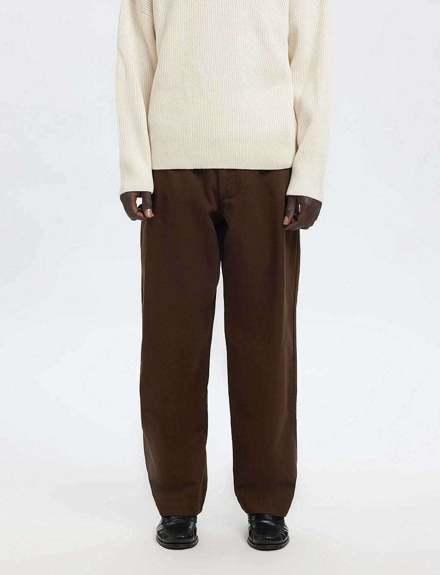 Annarr - ANRSTORM GMT DYED CHINO PANTS - casual bukser - delicioso - 0