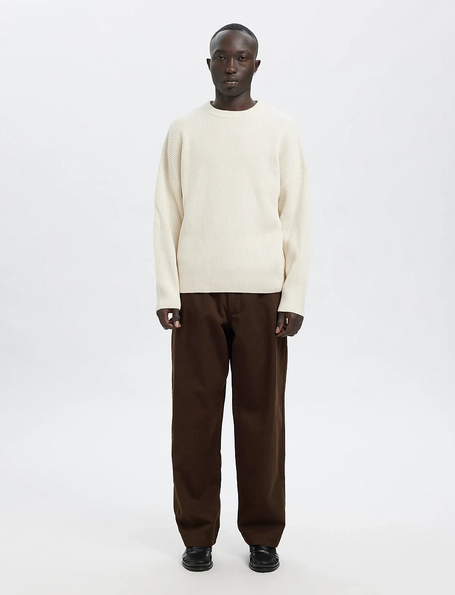 Annarr - ANRSTORM GMT DYED CHINO PANTS - casual bukser - delicioso - 4