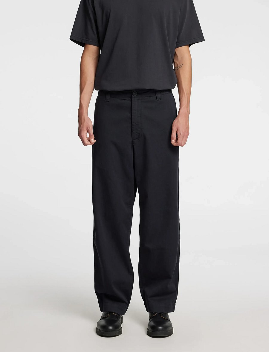 Annarr - ANRSTORM GMT DYED CHINO PANTS - casual bukser - phantom - 0