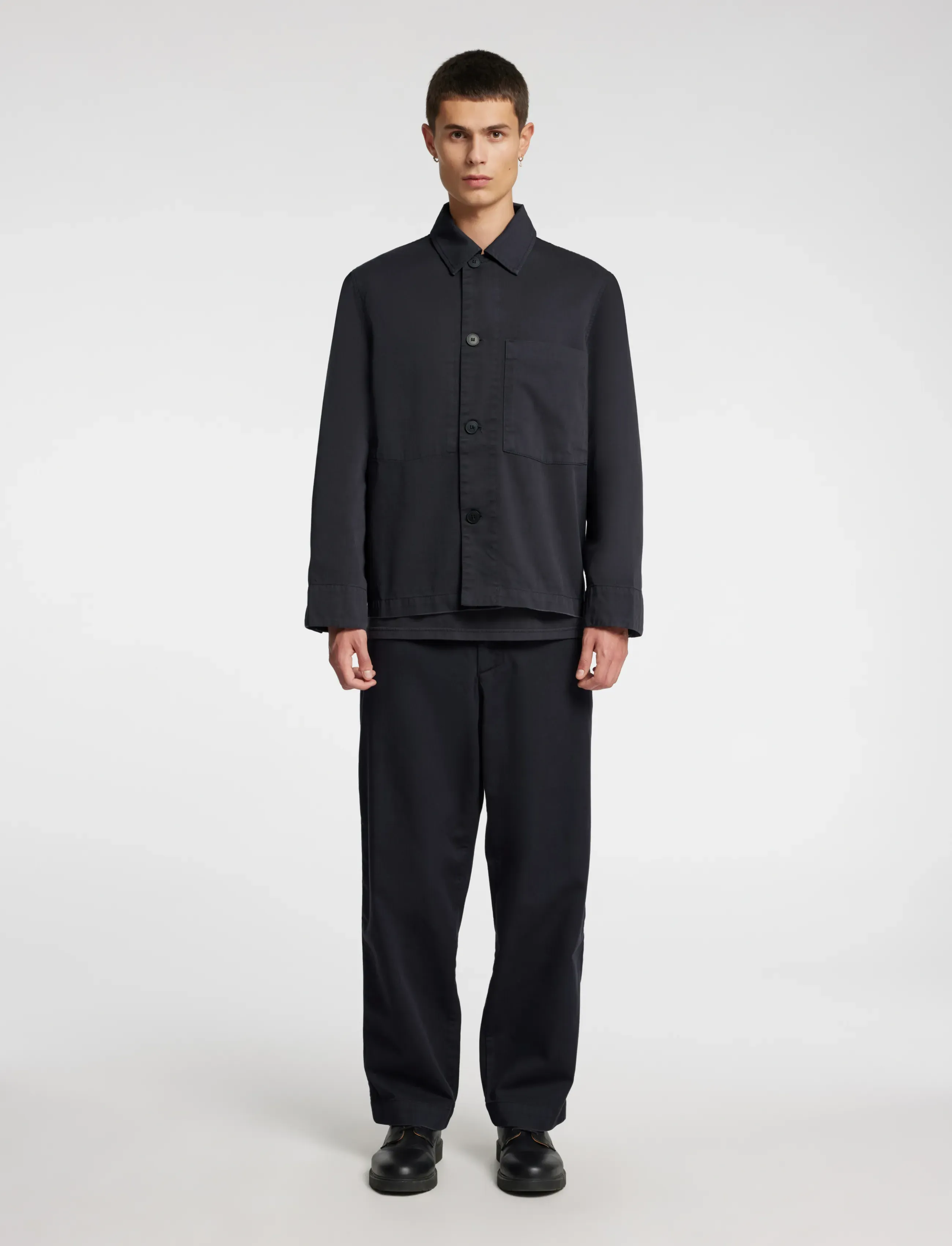 Annarr - ANRSTORM GMT DYED CHINO PANTS - phantom - 4