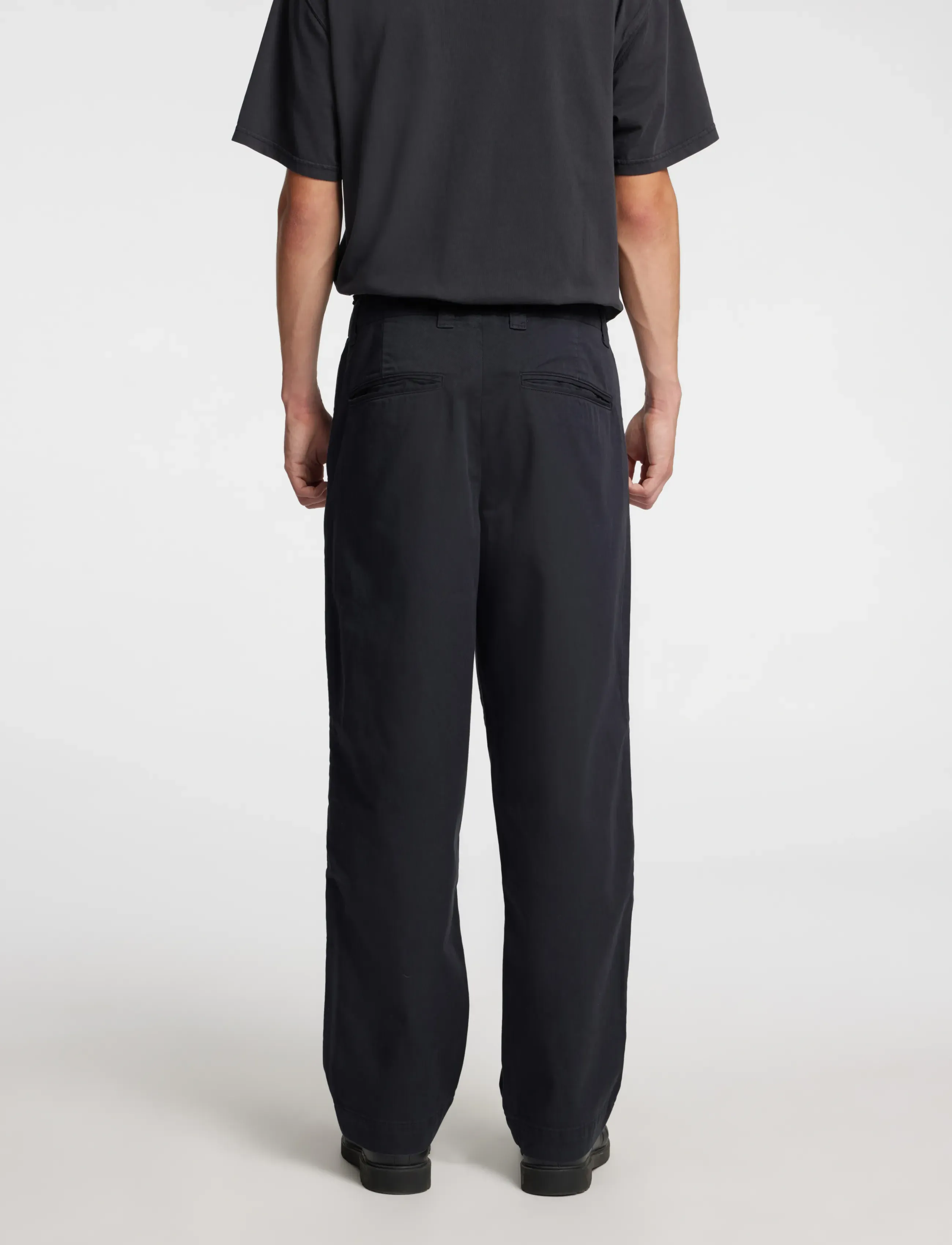 Annarr - ANRSTORM GMT DYED CHINO PANTS - phantom - 5