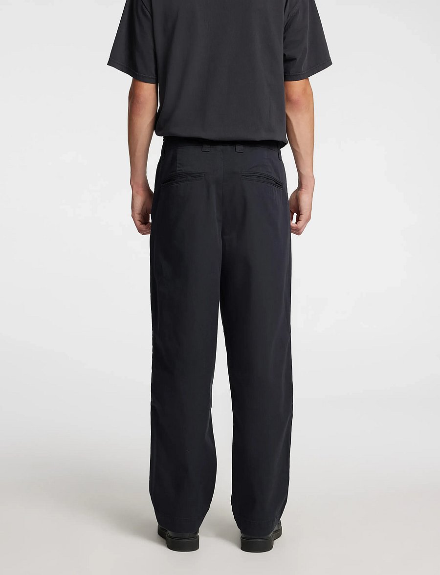 Annarr - ANRSTORM GMT DYED CHINO PANTS - casual bukser - phantom - 5