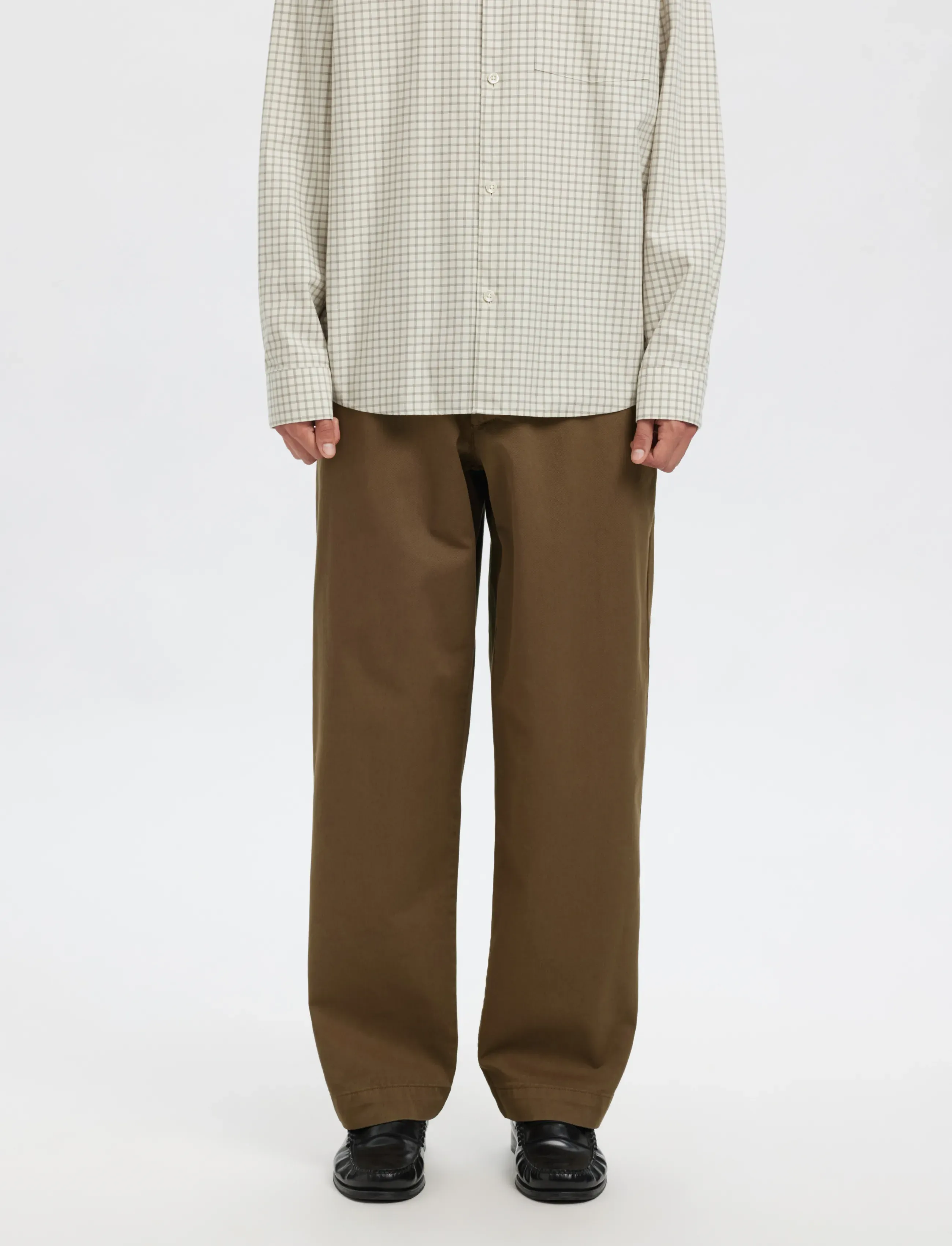 Annarr ANRSTORM GMT DYED CHINO PANTS - Annarr - SEA TURTLE / khaki/green