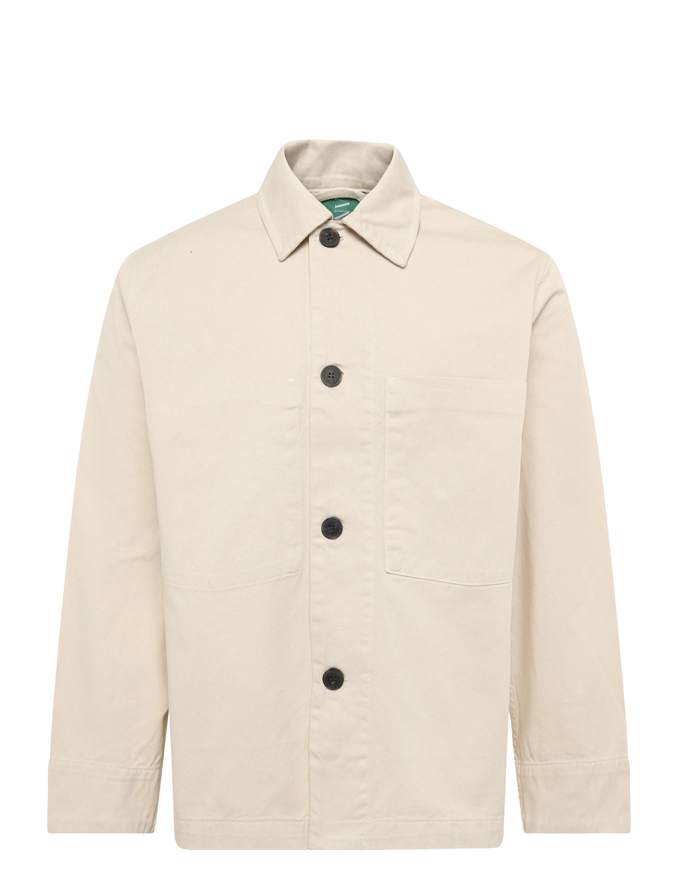 Annarr - ANRHARKI GMT DYED OVERSHIRT - birch - 1