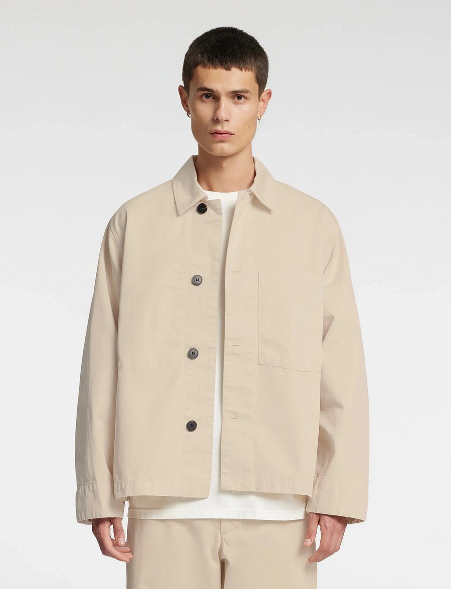 Annarr - ANRHARKI GMT DYED OVERSHIRT - kevättakit - birch - 0