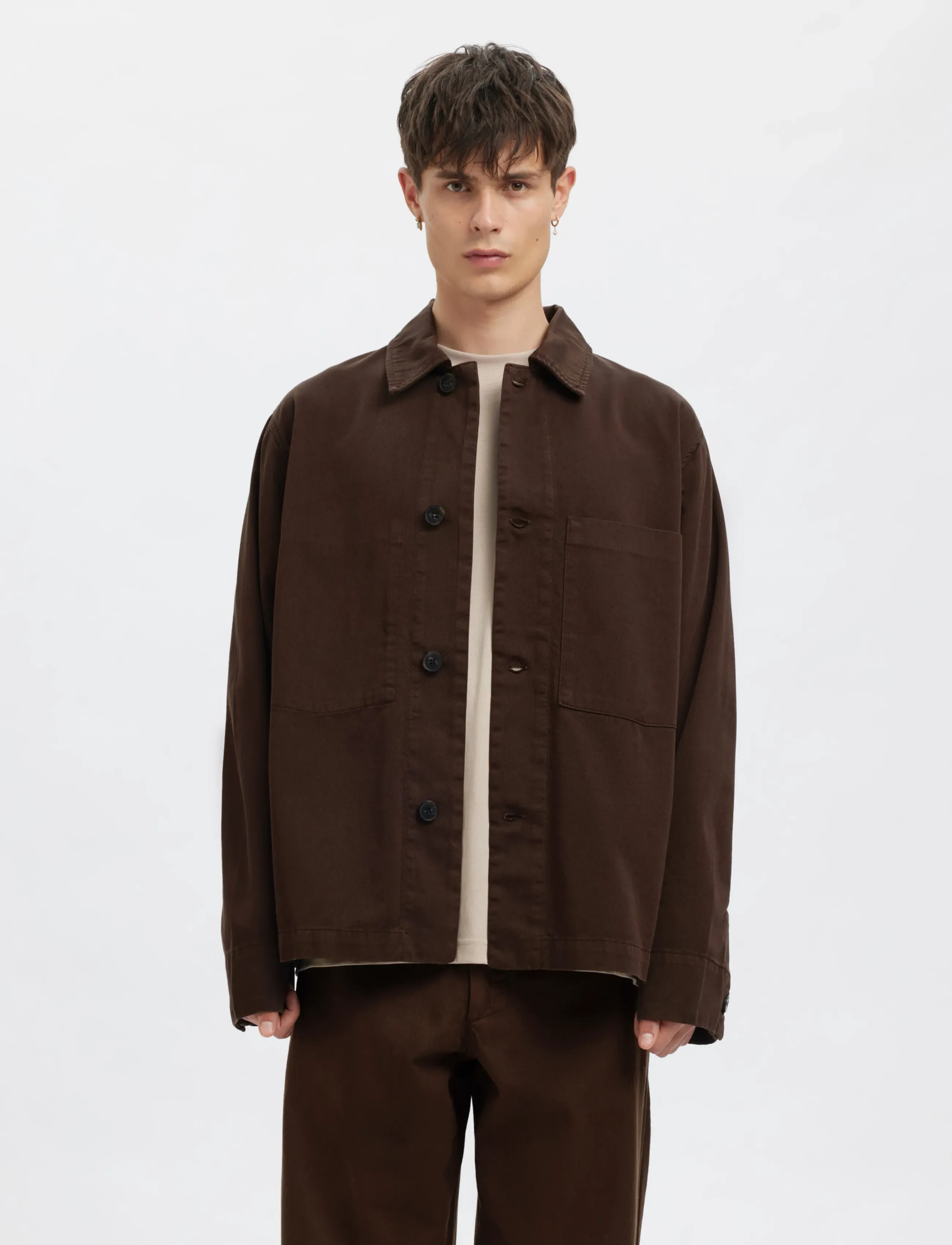 Annarr ANRHARKI GMT DYED OVERSHIRT - Annarr - DELICIOSO / khaki/green