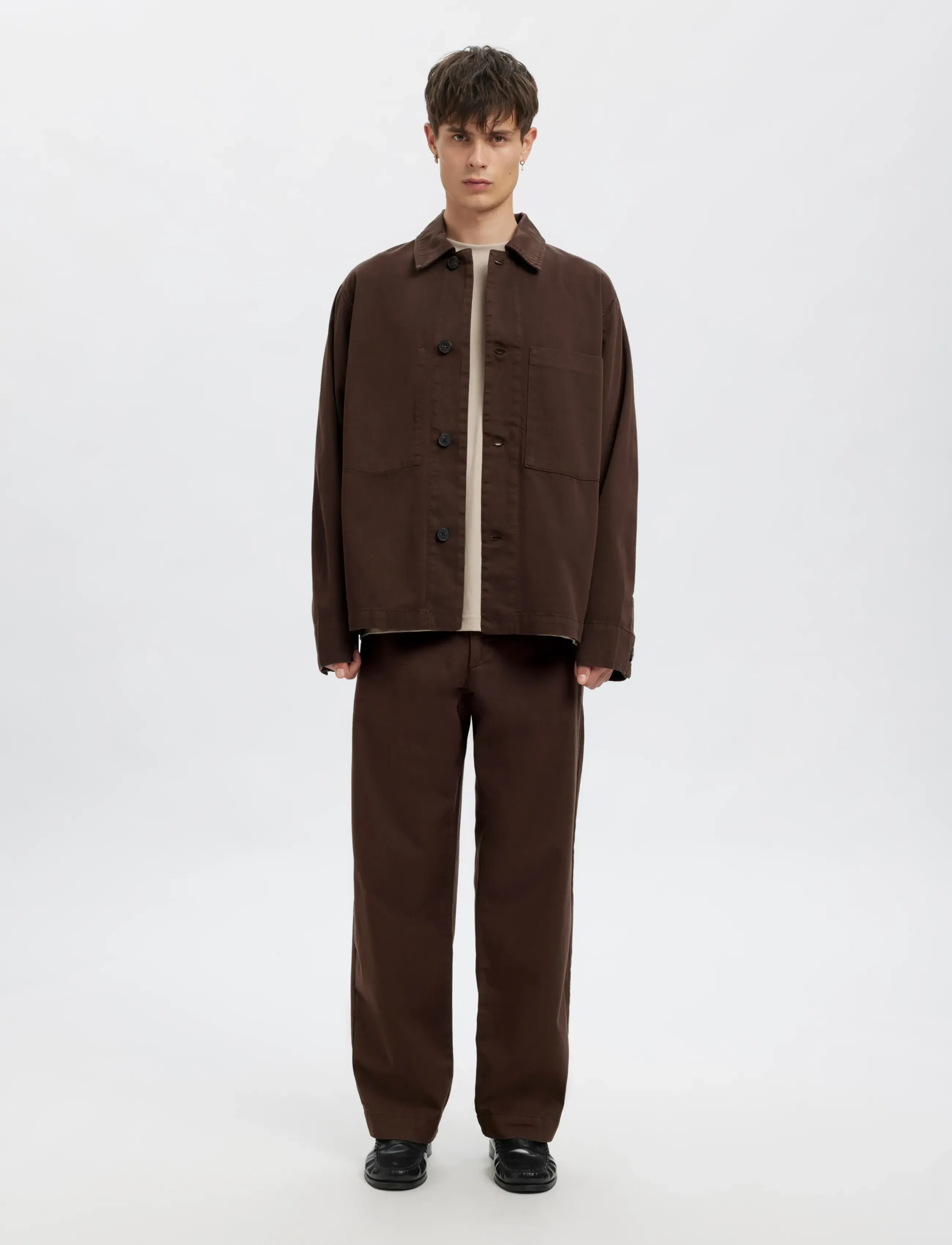 Annarr - ANRHARKI GMT DYED OVERSHIRT - delicioso - 4