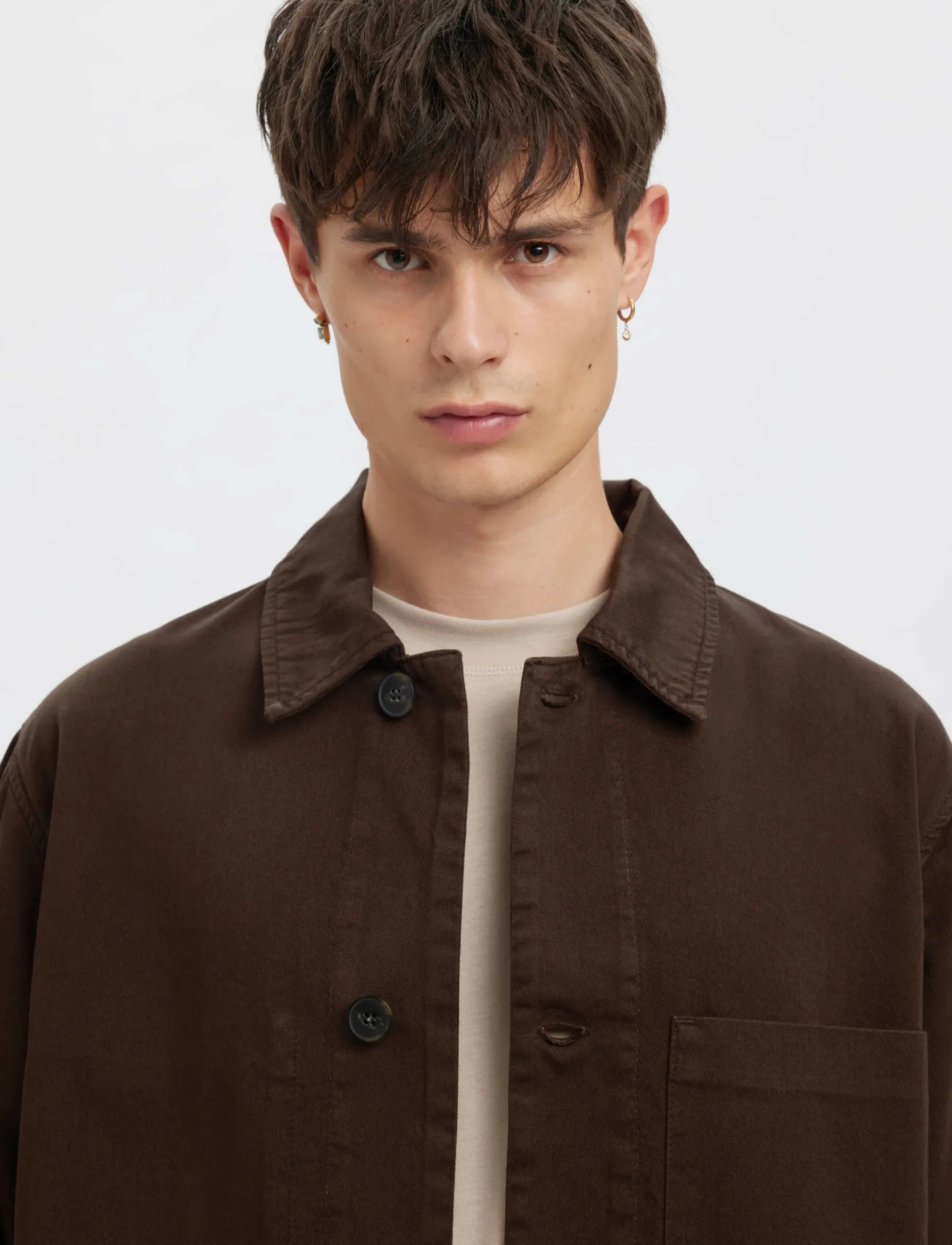 Annarr - ANRHARKI GMT DYED OVERSHIRT - delicioso - 5