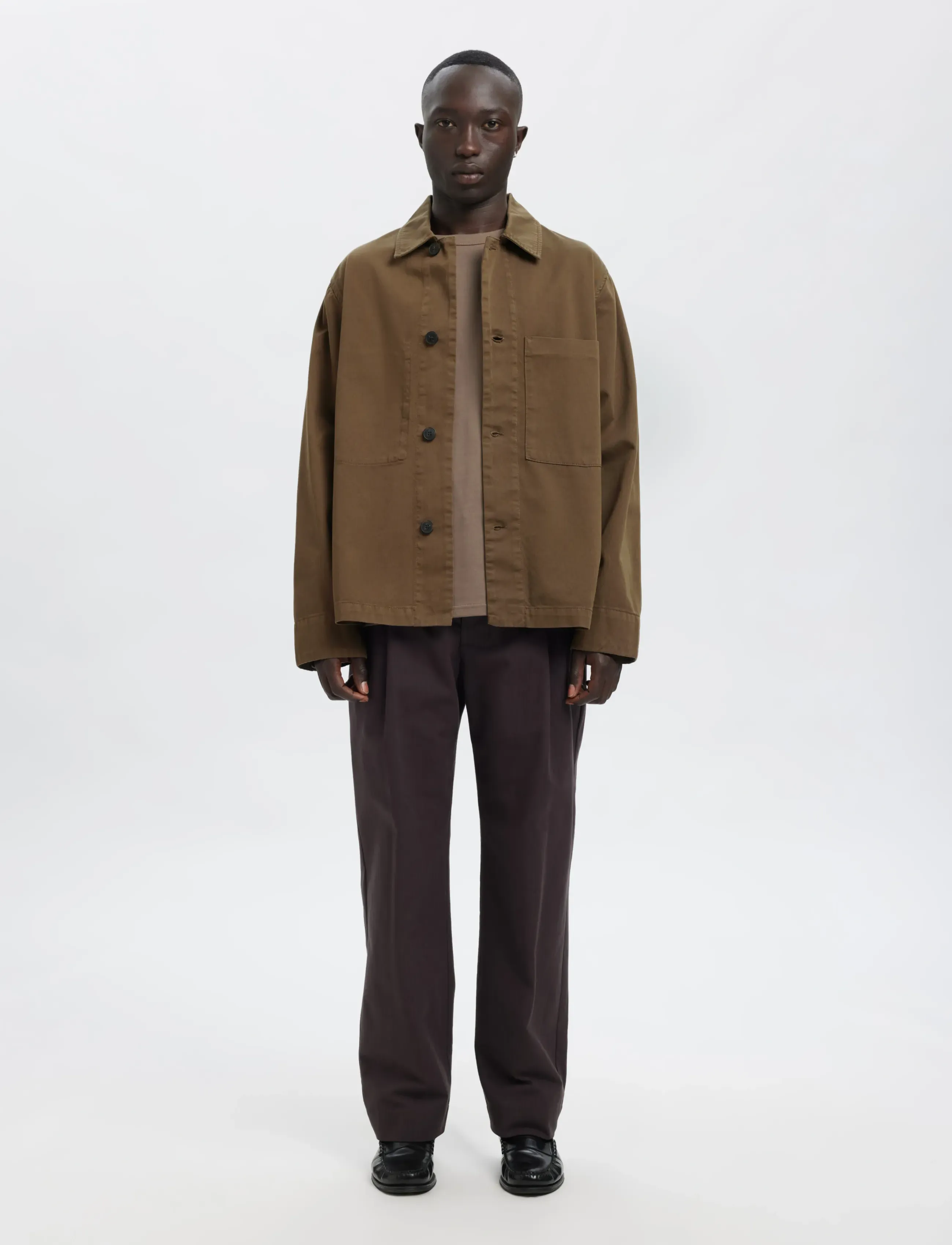 Annarr - ANRHARKI GMT DYED OVERSHIRT - forårsjakker - sea turtle - 4