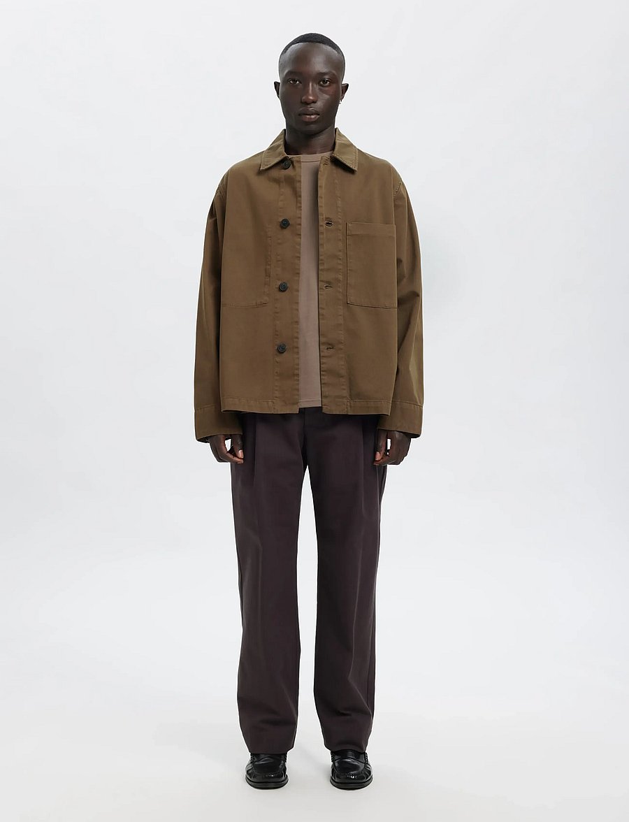 Annarr - ANRHARKI GMT DYED OVERSHIRT - forårsjakker - sea turtle - 4