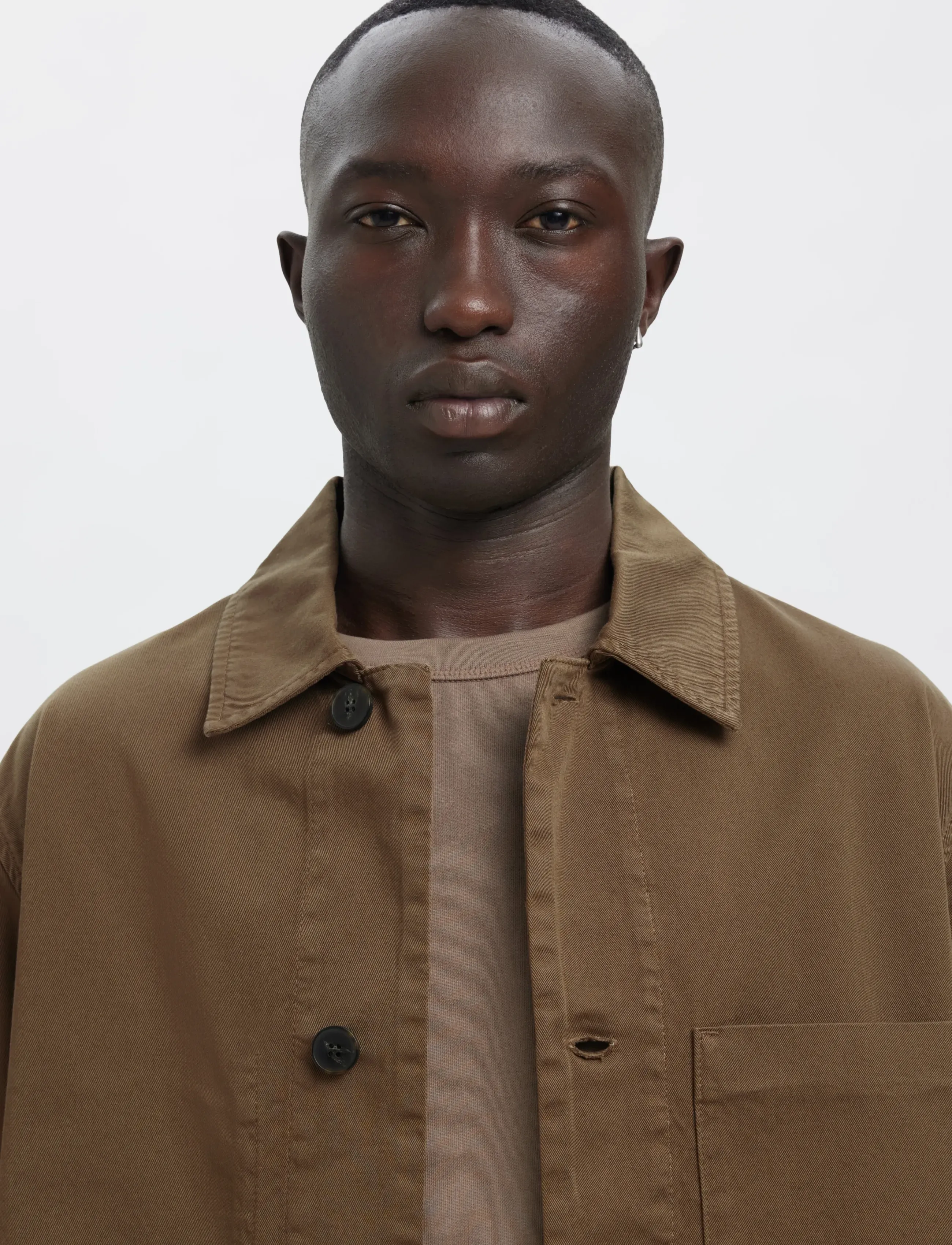 Annarr - ANRHARKI GMT DYED OVERSHIRT - forårsjakker - sea turtle - 5