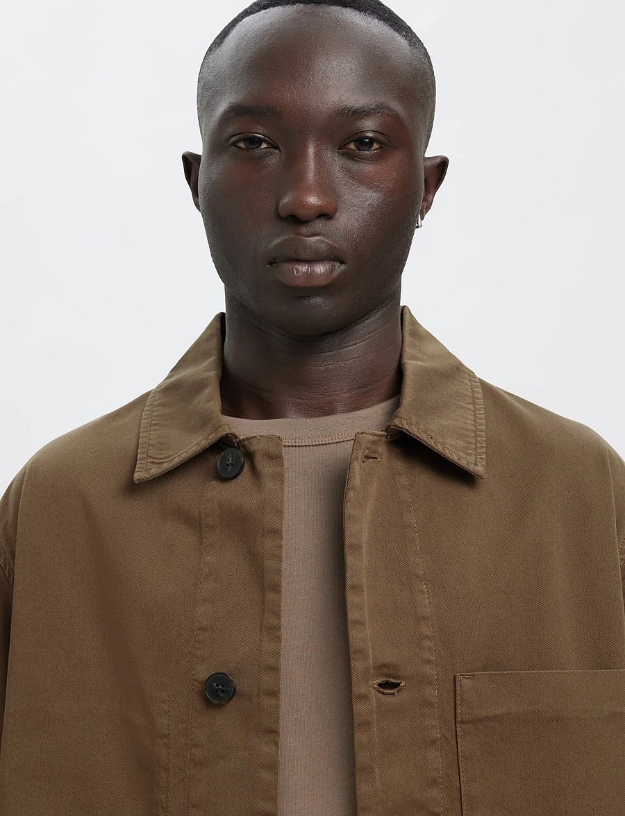 Annarr - ANRHARKI GMT DYED OVERSHIRT - forårsjakker - sea turtle - 5