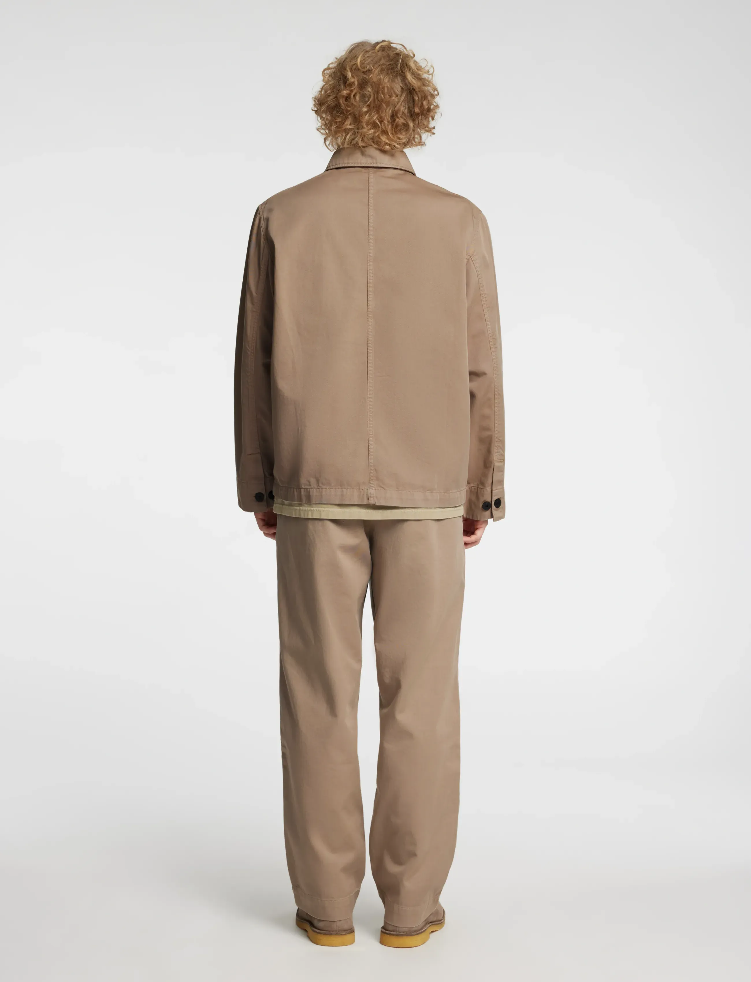 Annarr - ANRHARKI GMT DYED OVERSHIRT - weathered teak - 3