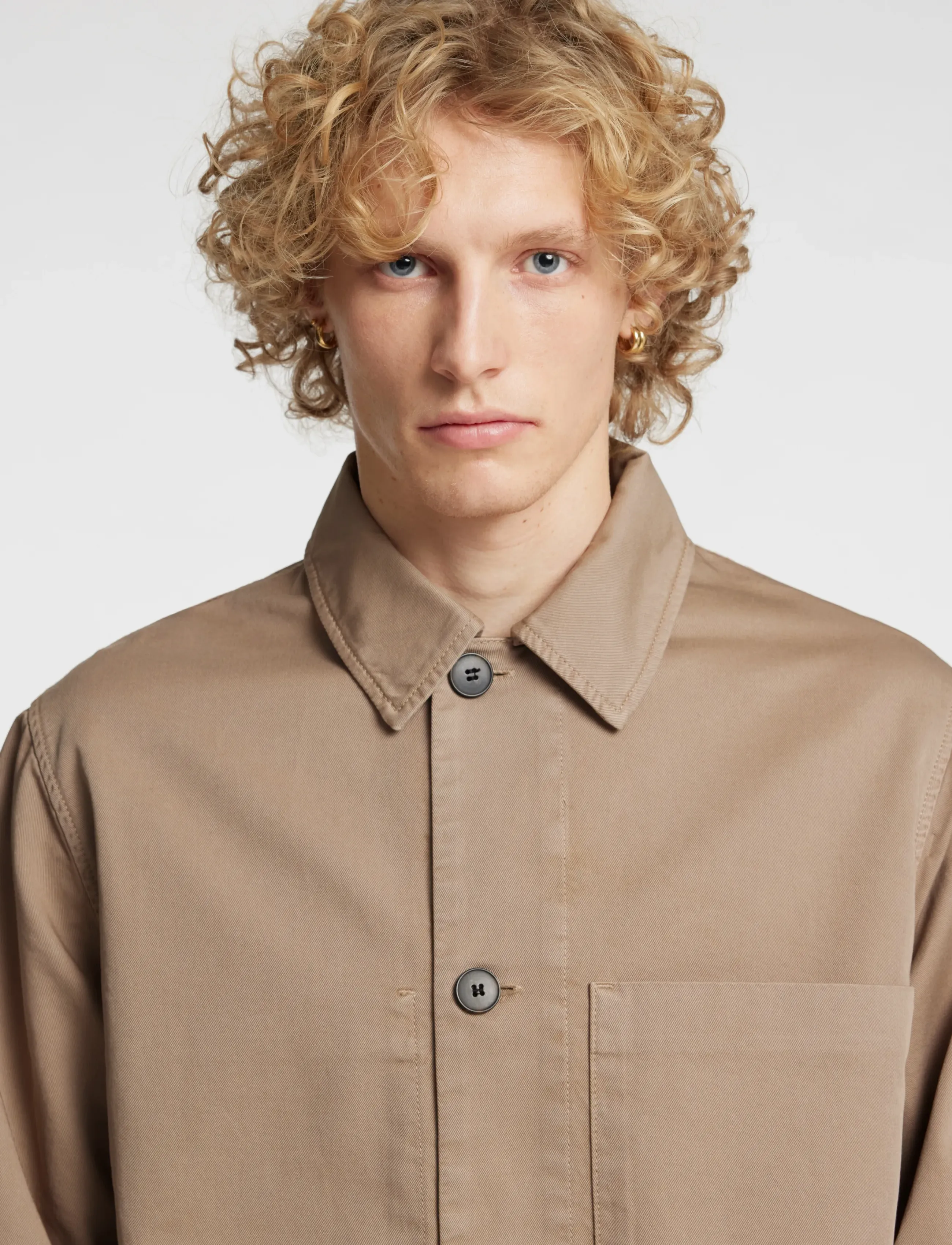 Annarr - ANRHARKI GMT DYED OVERSHIRT - weathered teak - 5