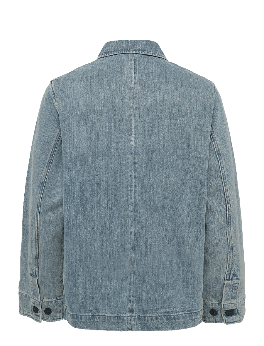 Annarr - ANRFLOKI SELVEDGE DENIM LB OVERSHIRT - light blue - 2