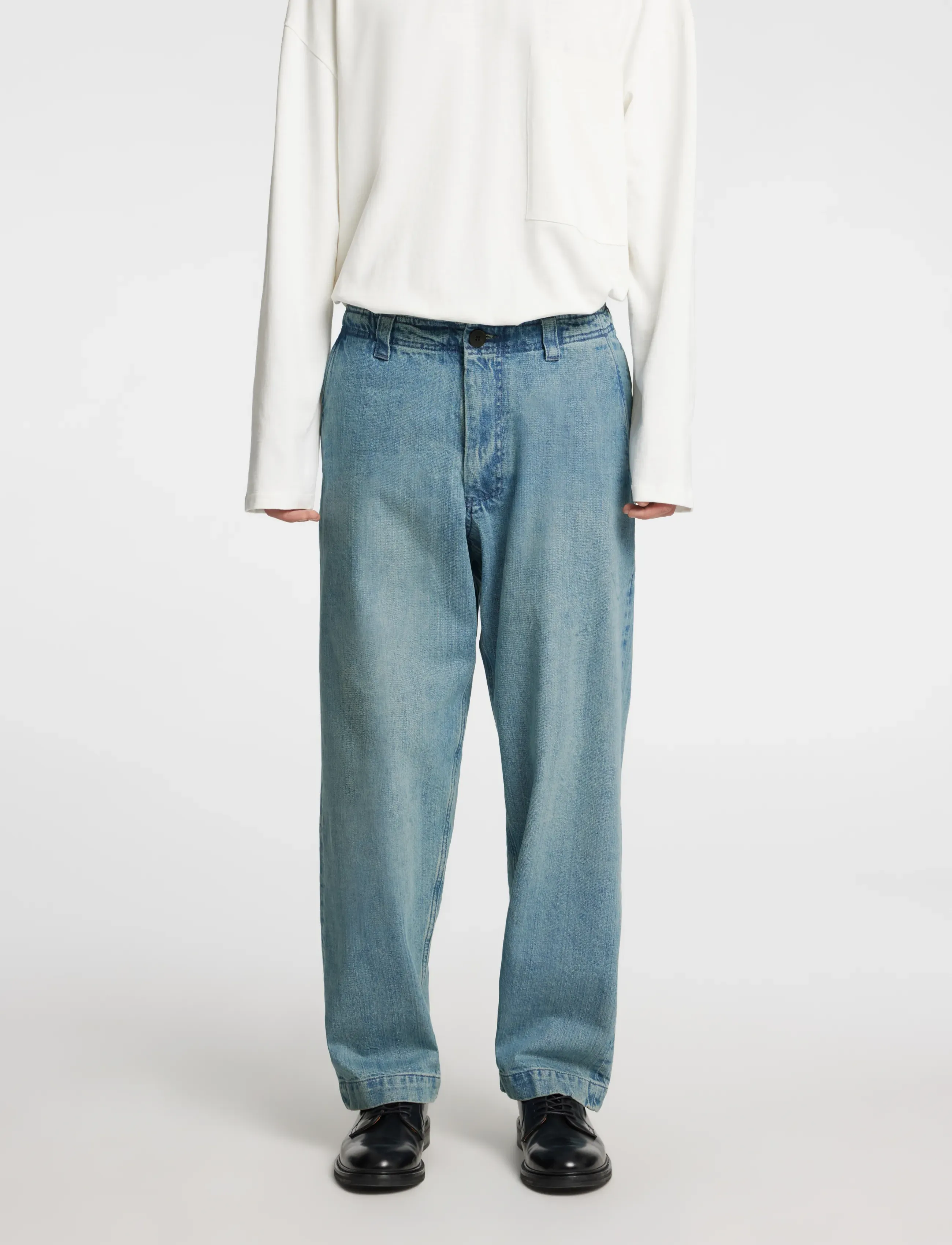 Annarr Anrtrygve Selvedge Denim Light Blue Jns, Mænd, Selvedge Denim Jeans, Blå, Str: 29