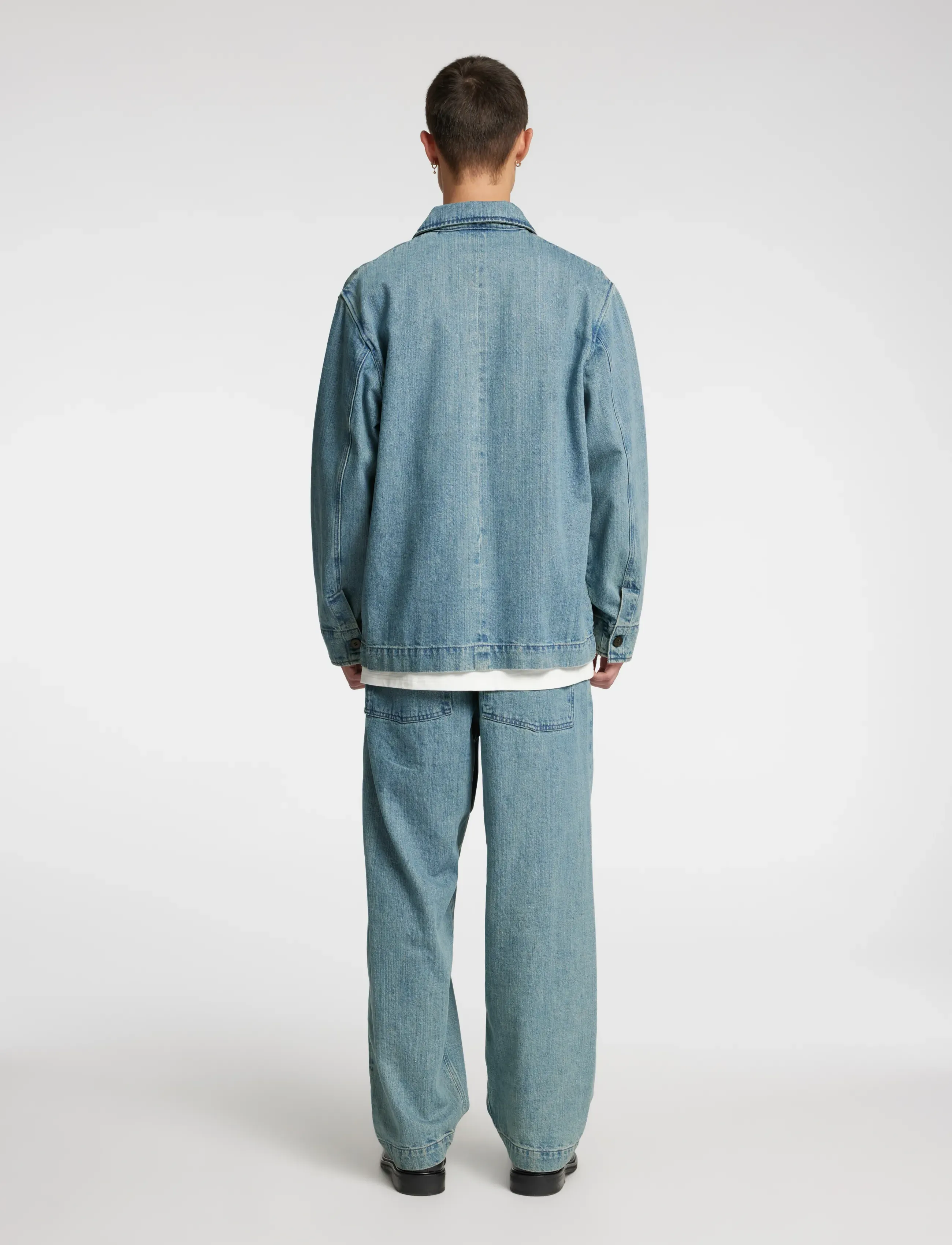 Annarr - ANRTRYGVE SELVEDGE DENIM LIGHT BLUE JNS - light blue - 3