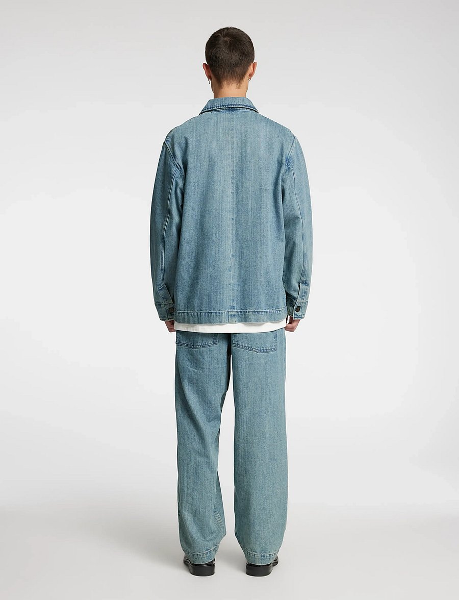 Annarr - ANRTRYGVE SELVEDGE DENIM LIGHT BLUE JNS - loose jeans - light blue - 3