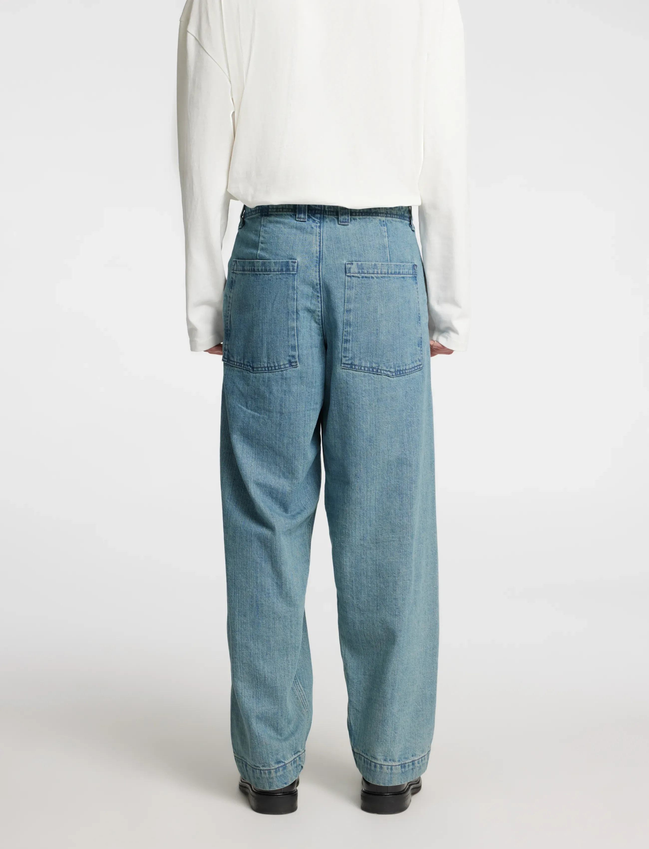 Annarr - ANRTRYGVE SELVEDGE DENIM LIGHT BLUE JNS - light blue - 5
