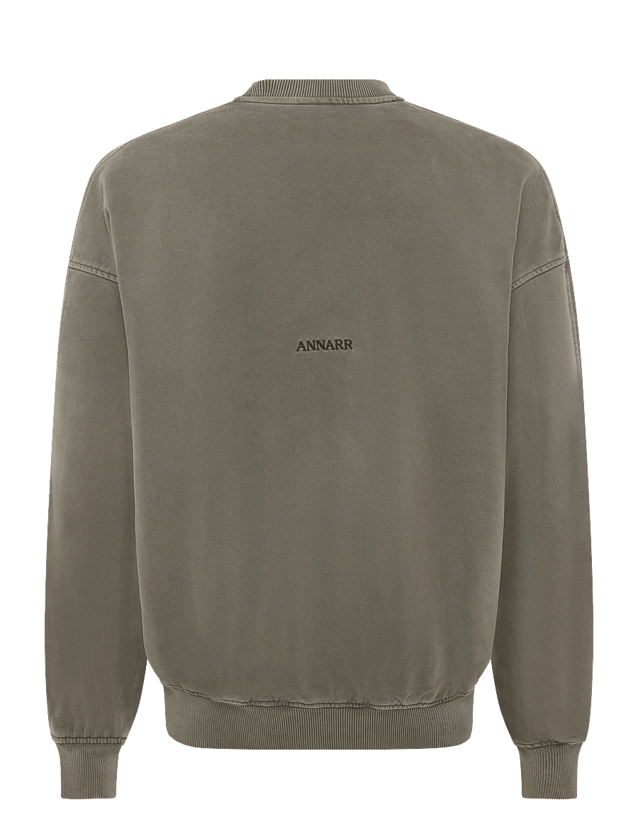 Annarr - ANRHACKETT CREW NECK SWEAT - teddytröjor - delicioso - 2
