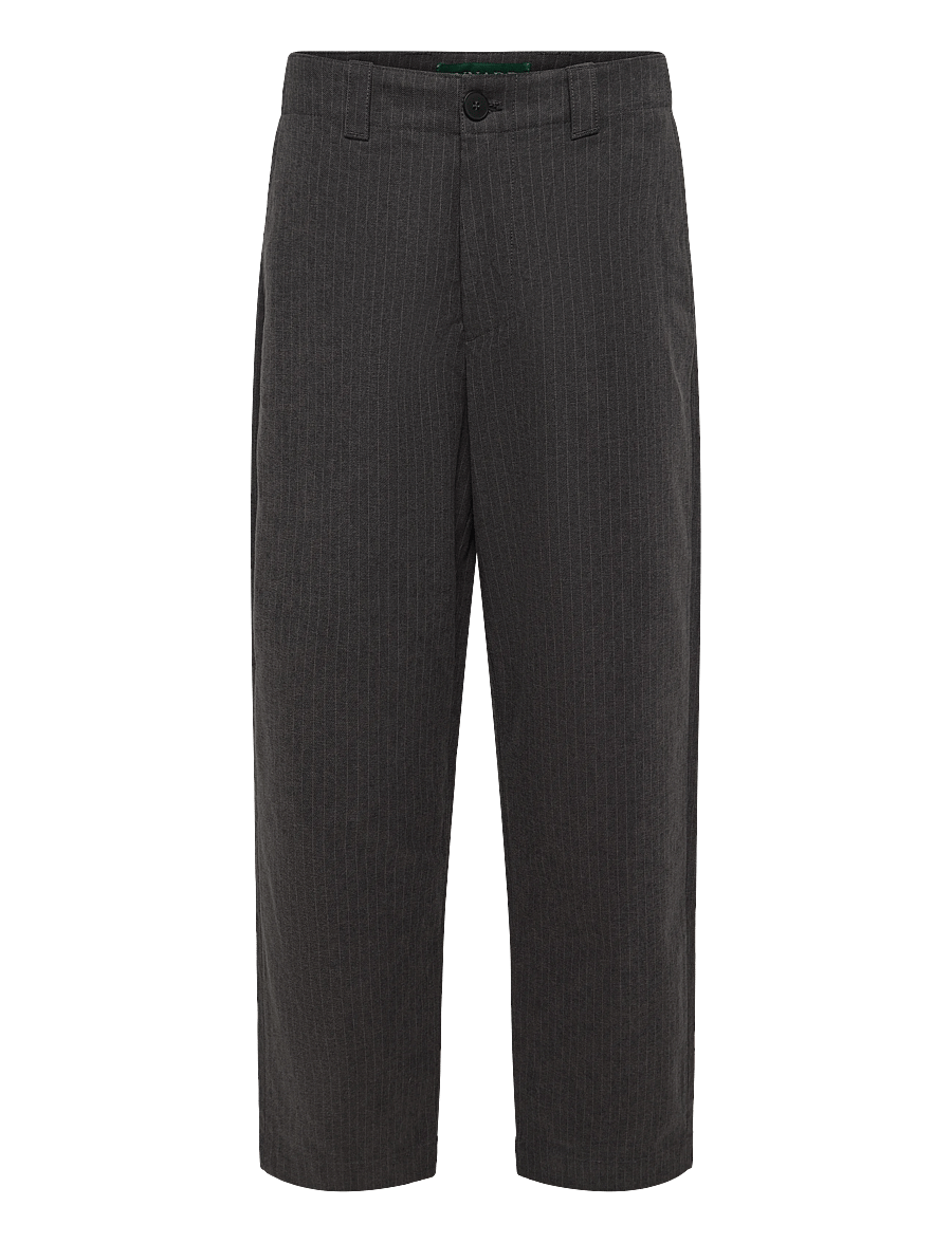 Annarr - ANRSTORM PINSTRIPE PANTS - casual bukser - dark gull gray - 1