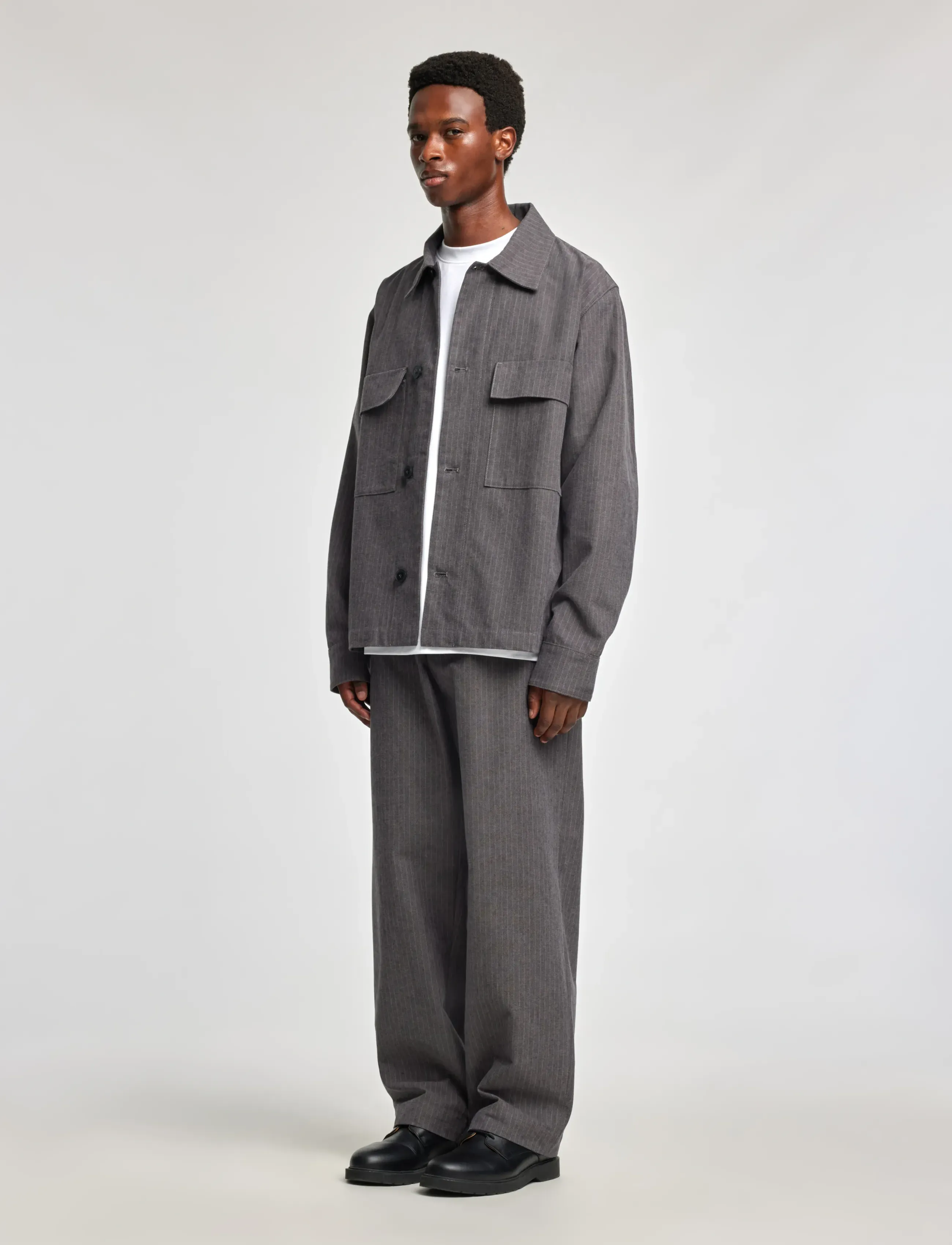 ANNARR Anrstorm Pinstripe Pants casual byxor herr – bild 5