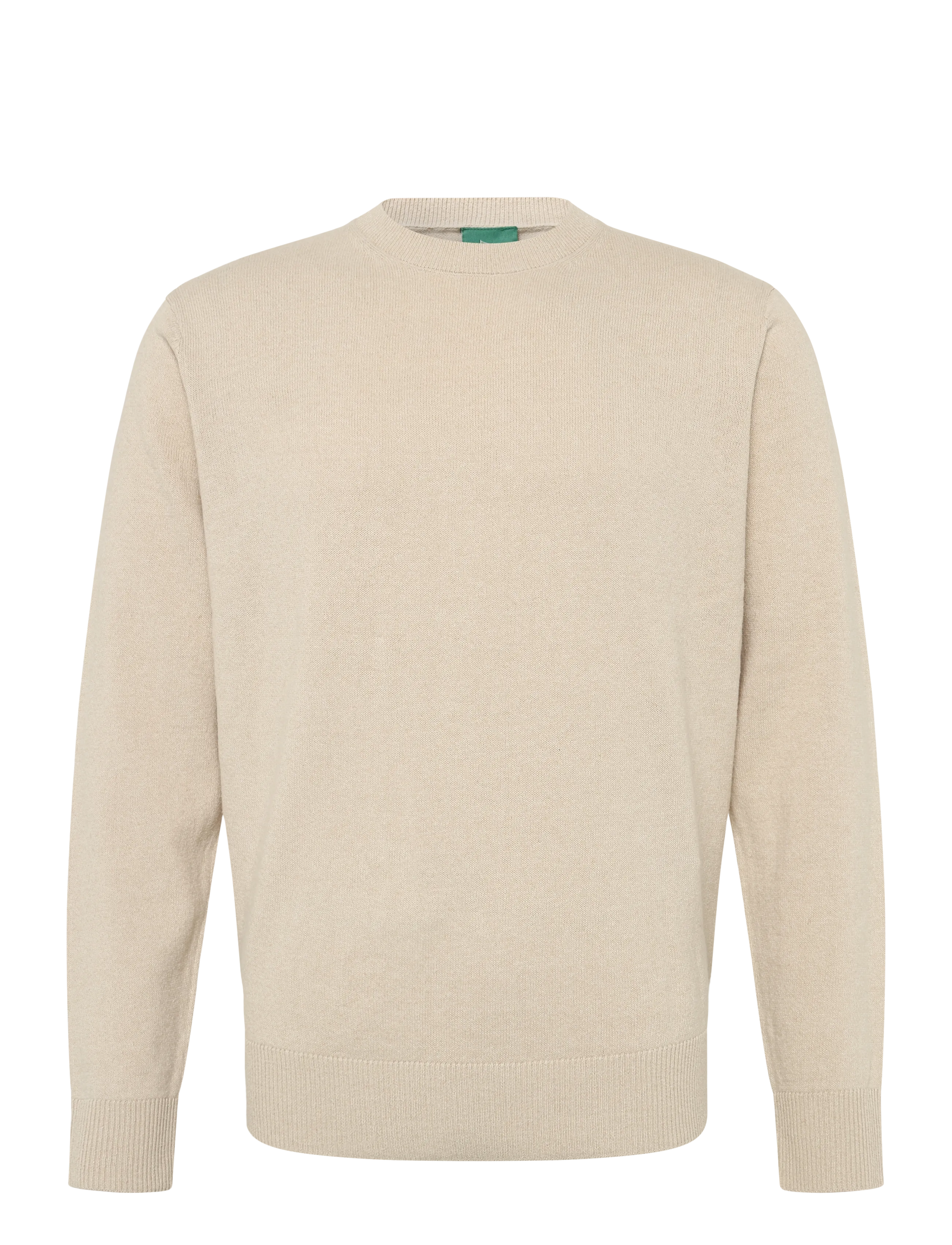 Annarr ANRRAGI LS KNIT TWIST CREW NECK - Strik - BEIGE / beige