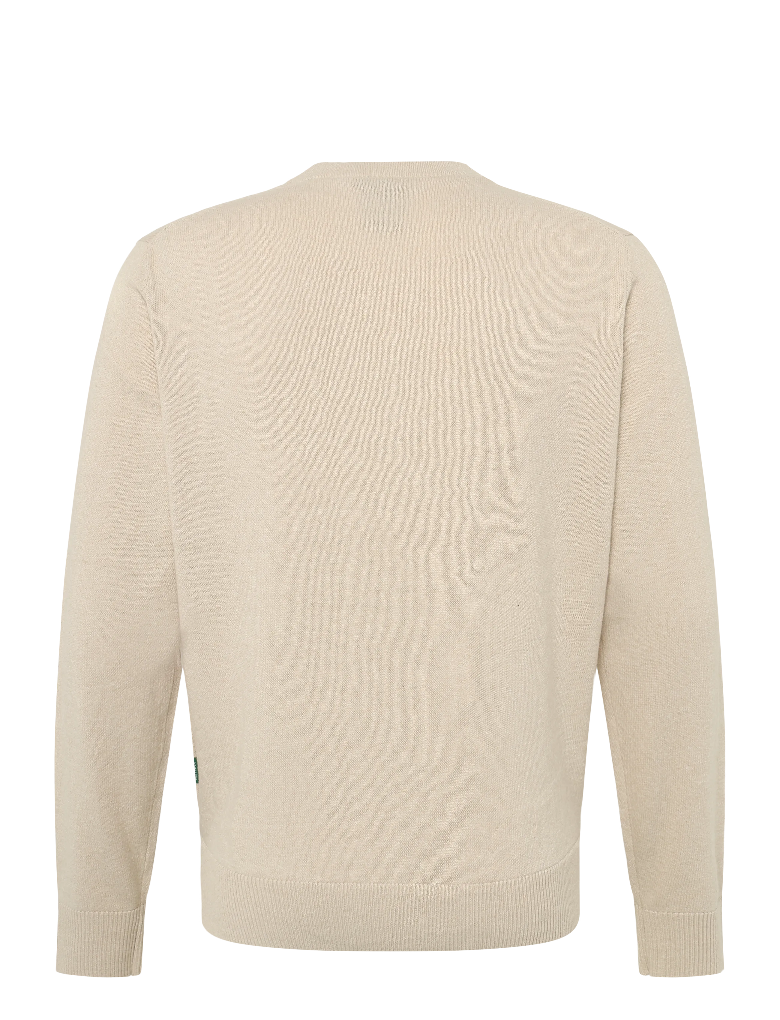 Annarr - ANRRAGI LS KNIT TWIST CREW NECK - beige - 2