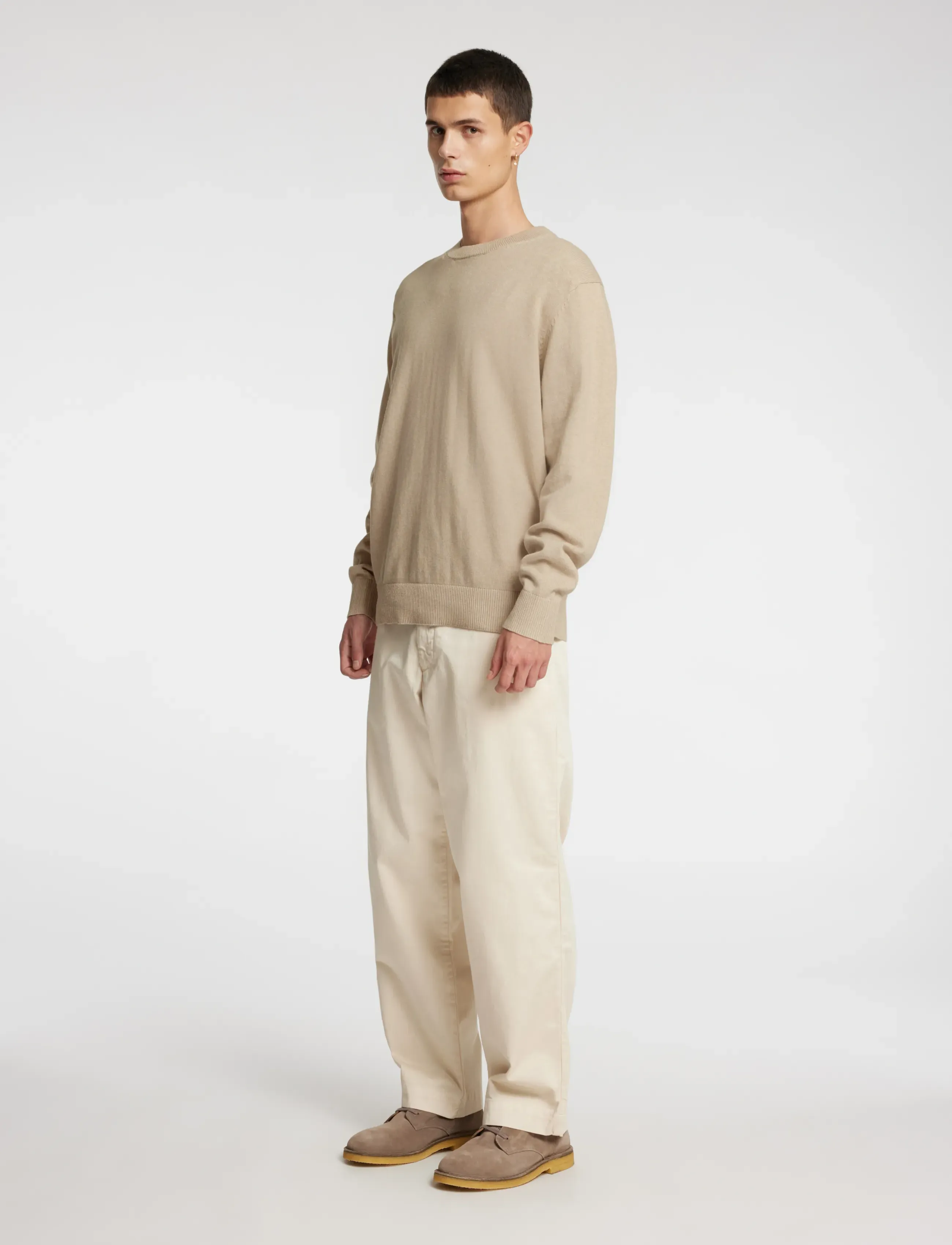 ANNARR Anrragi Ls Knit Twist Crew Neck stickade tröjor herr – bild 5