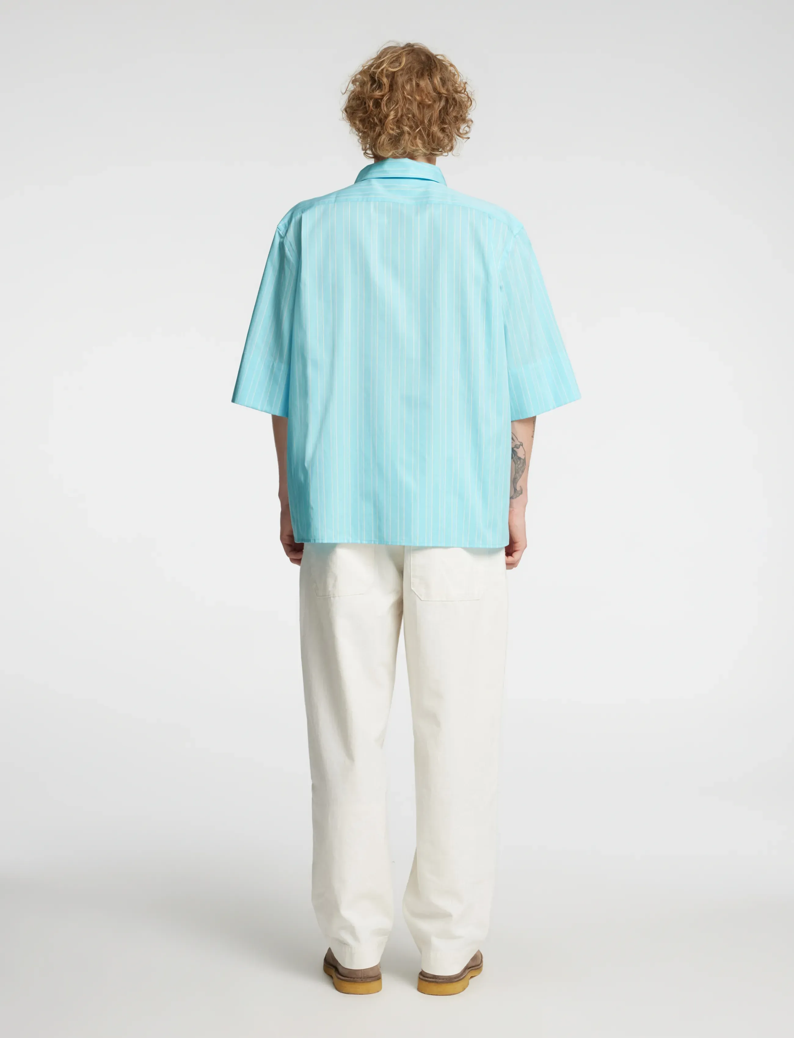 Annarr - ANRHOLMES MIX SS SHIRT - blue elixir - 3