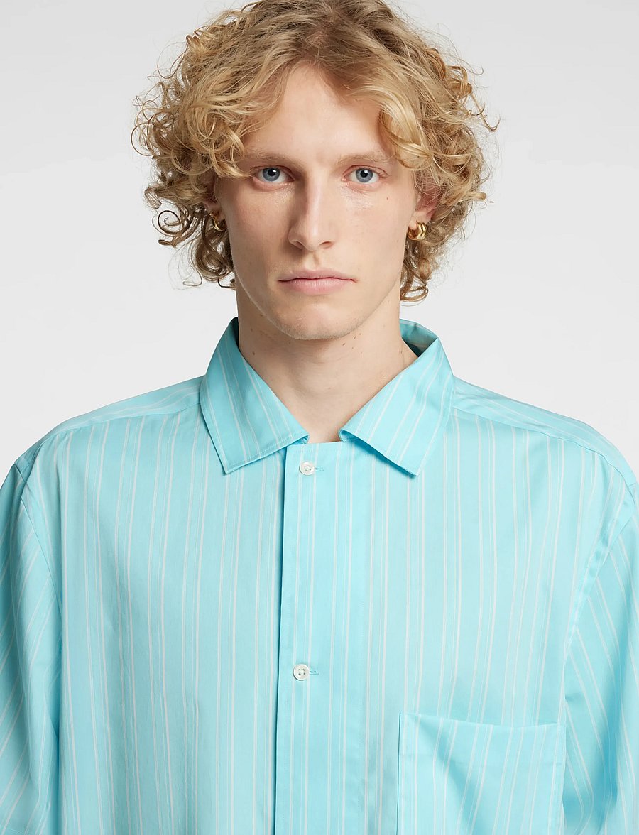 Annarr - ANRHOLMES MIX SS SHIRT - blue elixir - 5