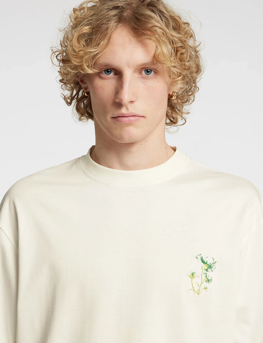 Annarr - ANROKHOLM WILDFLOWER SS TEE - kurzärmelige t-shirts - snow white - 5