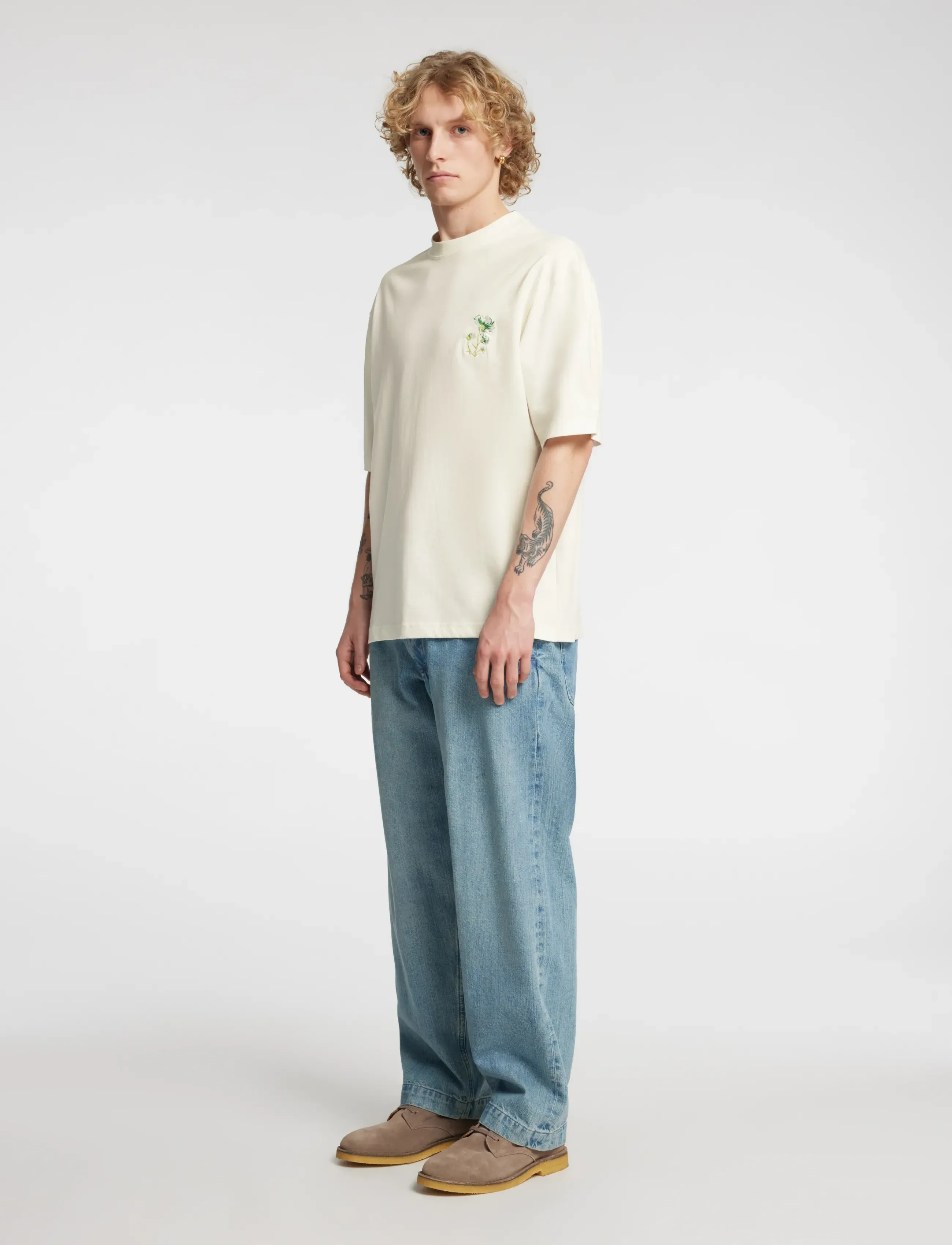 ANNARR Anrokholm Wildflower Ss Tee t-shirts med tryck herr – bild 5