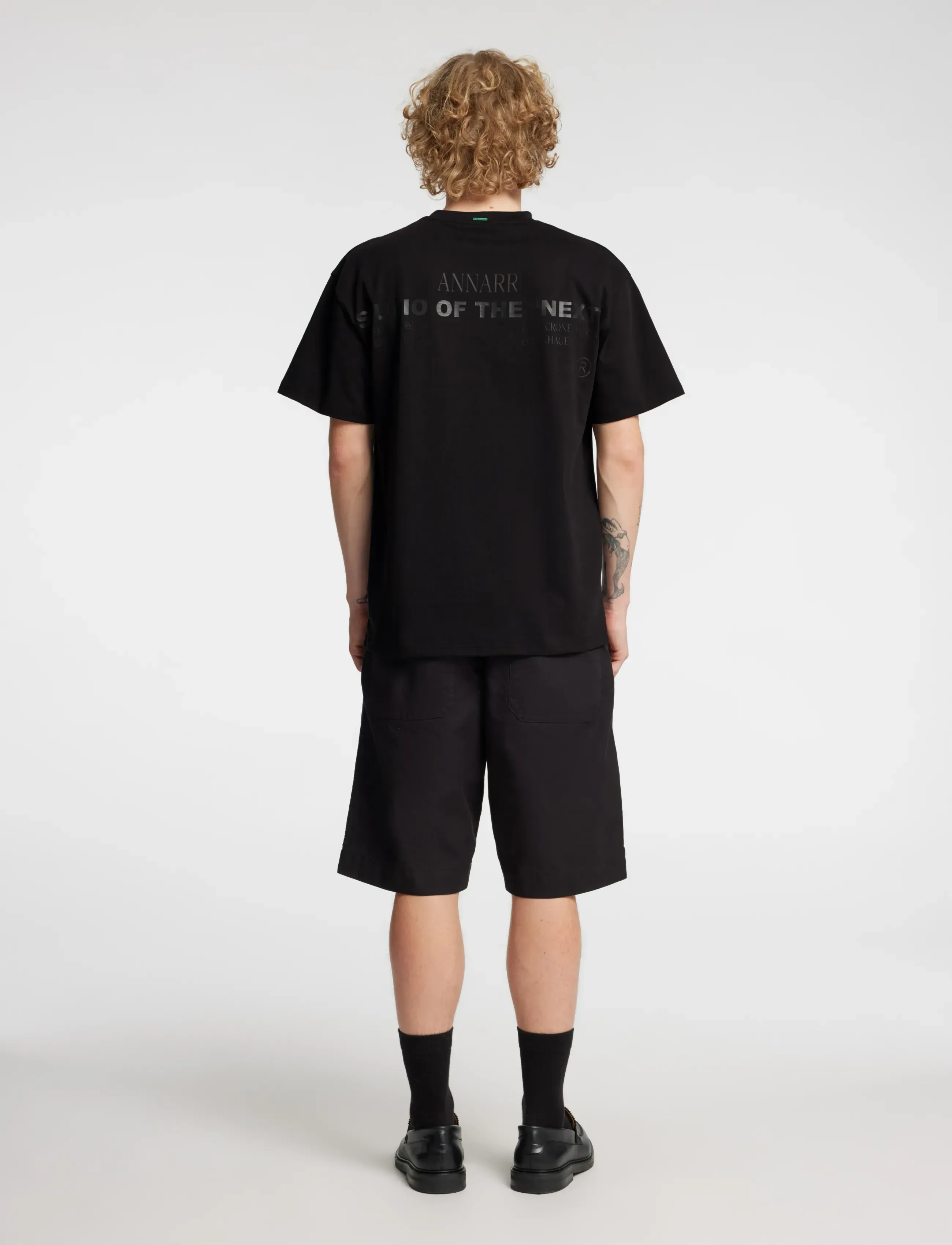 Annarr - ANRRAVI STUDIO SS TEE - black onyx - 3