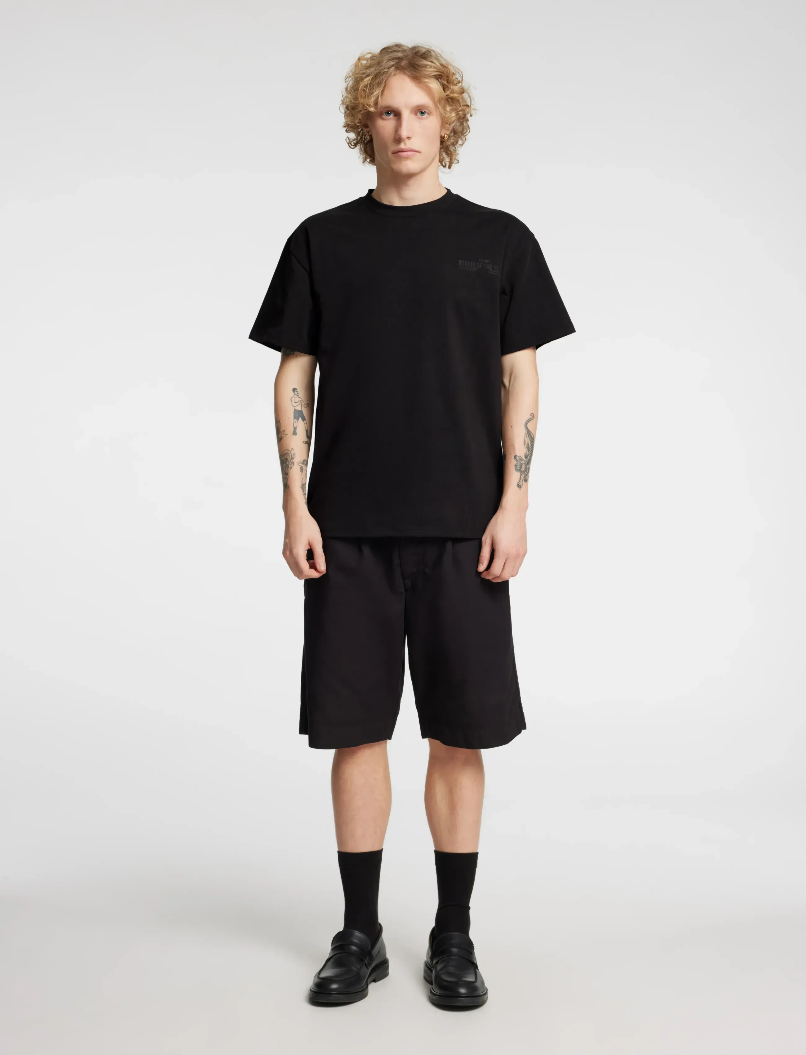 Annarr - ANRRAVI STUDIO SS TEE - black onyx - 4