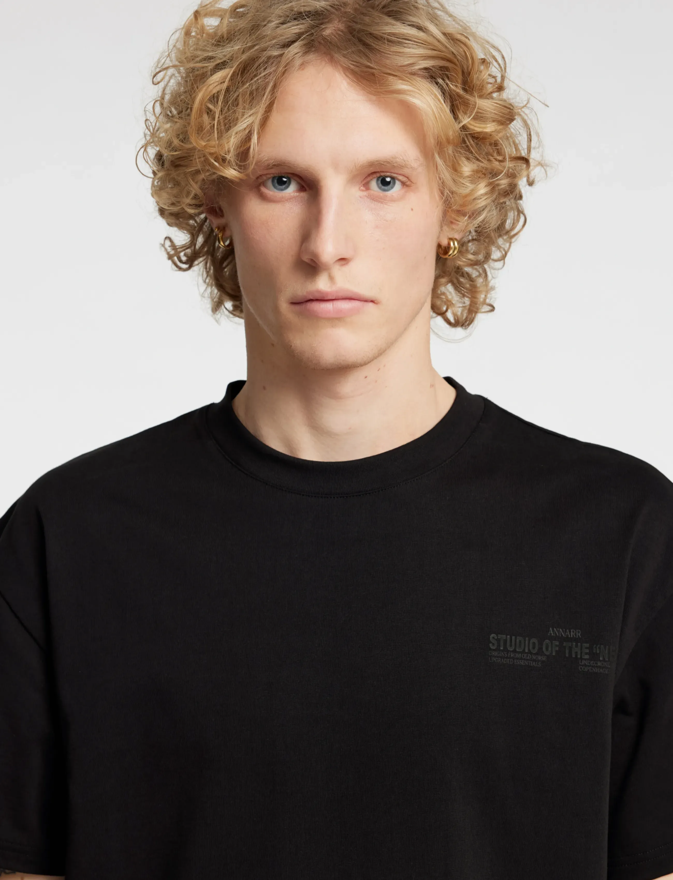 Annarr - ANRRAVI STUDIO SS TEE - black onyx - 5