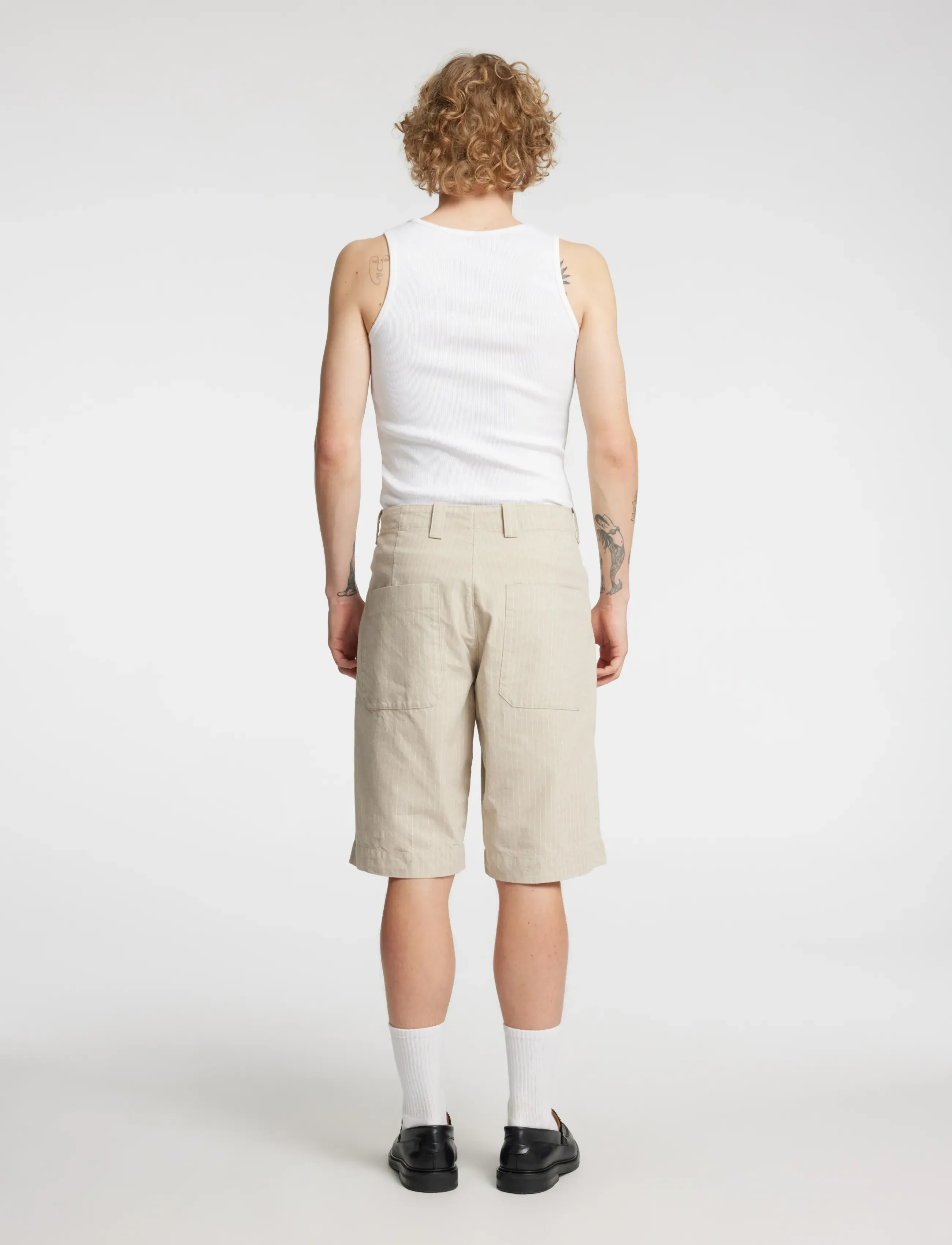 Annarr - ANRRIC CLASSIC TANKTOP - linnen - snow white - 3