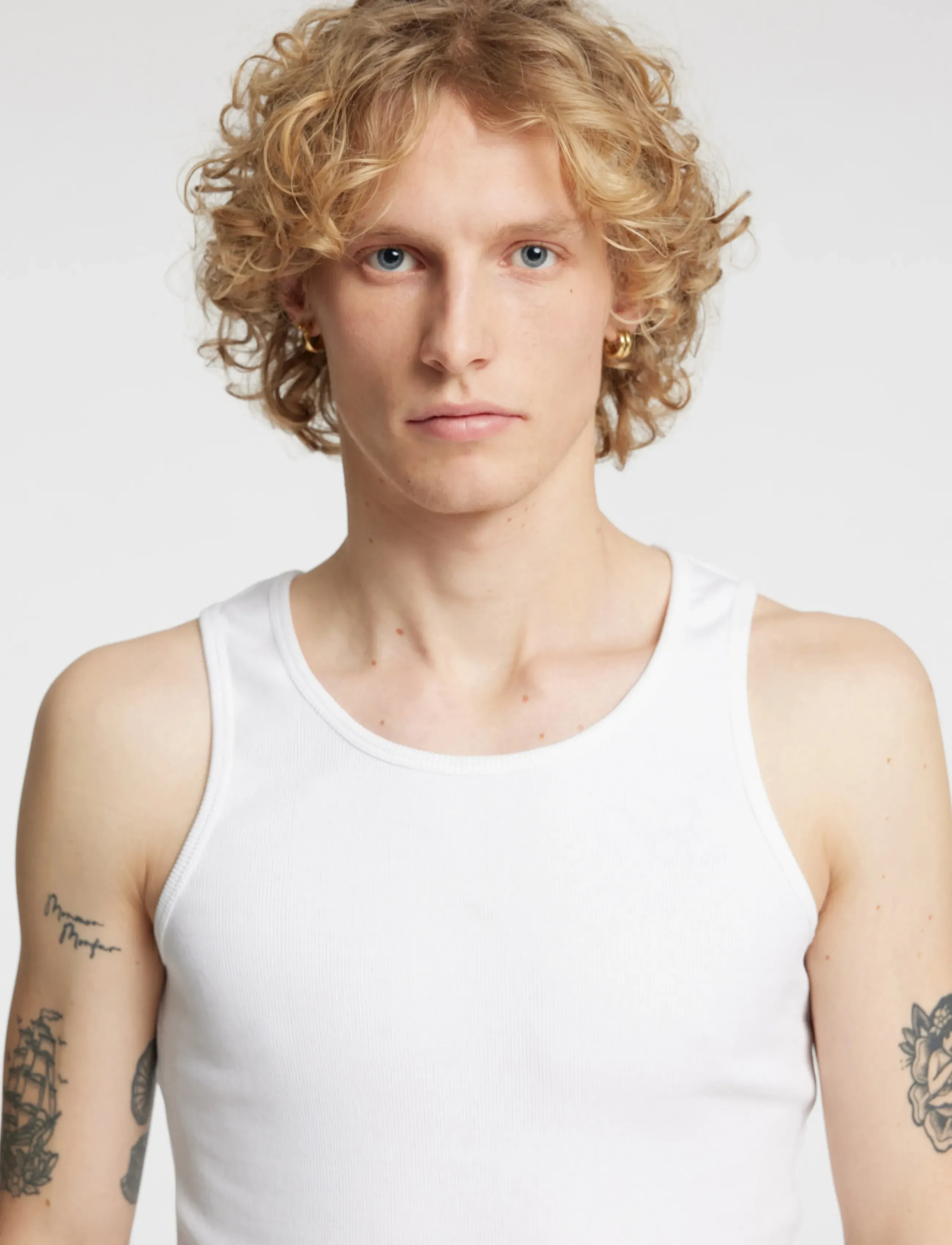 Annarr - ANRRIC CLASSIC TANKTOP - linnen - snow white - 5