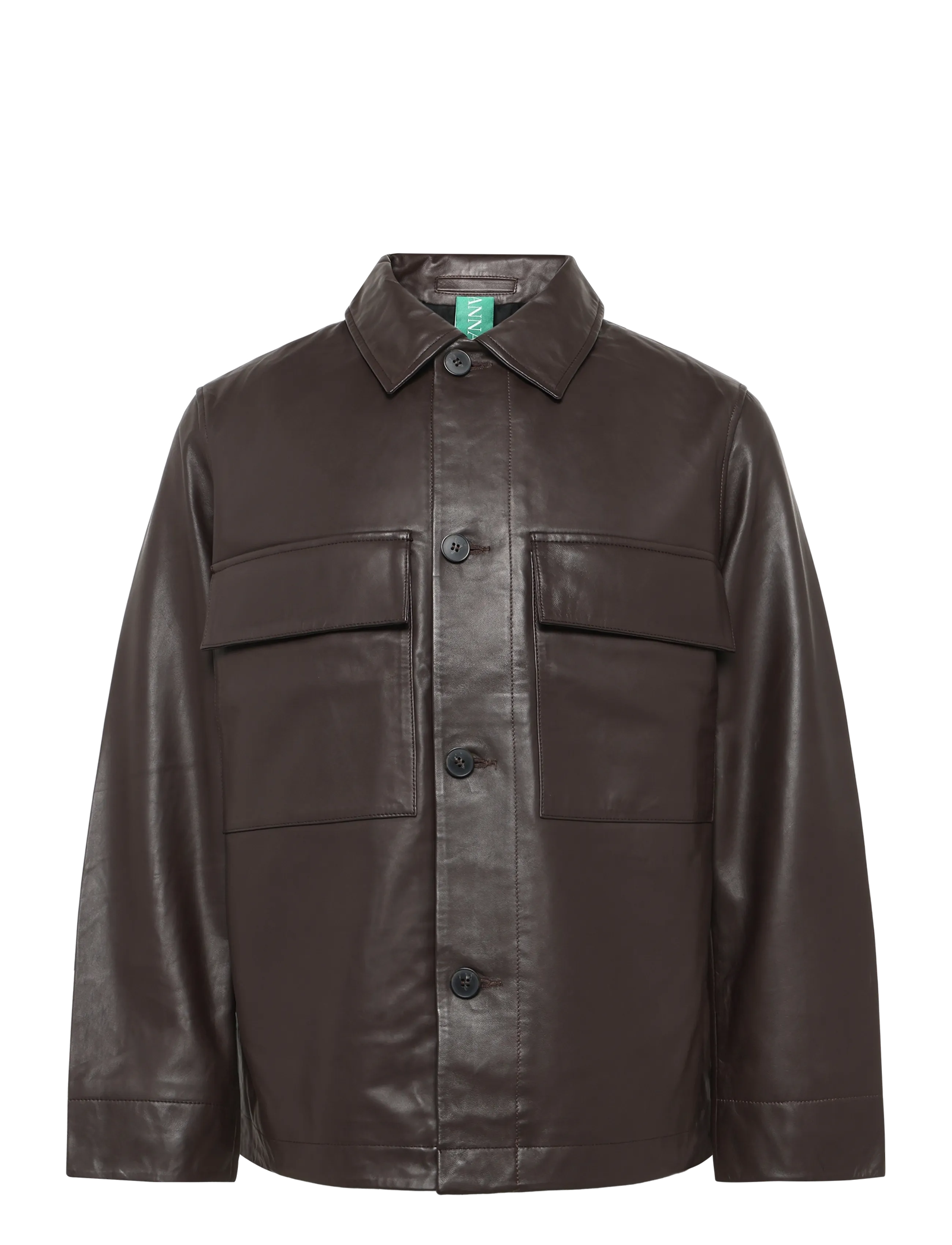 ANNARR Anrharki Leder Jkt Braun - S - Herren