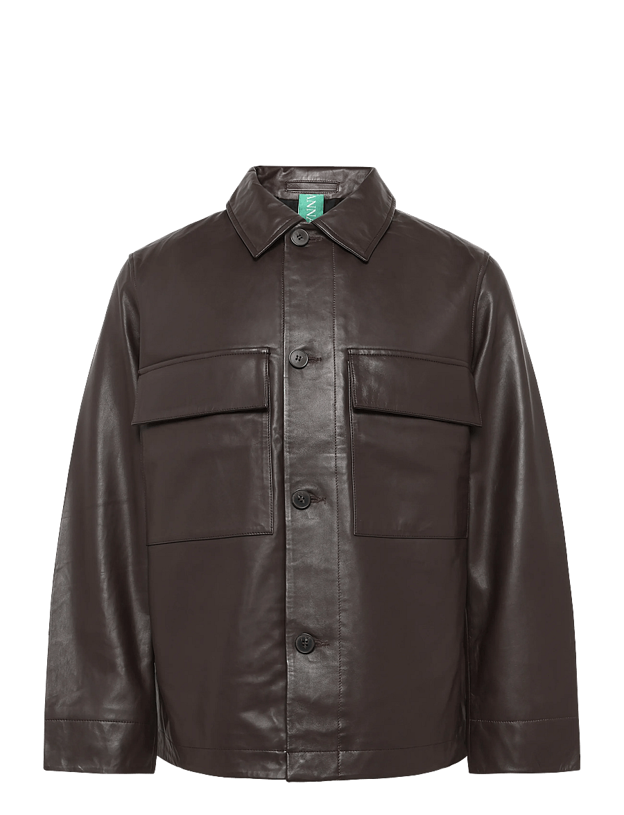 Annarr - ANRHARKI LEATHER JKT - delicioso - 1